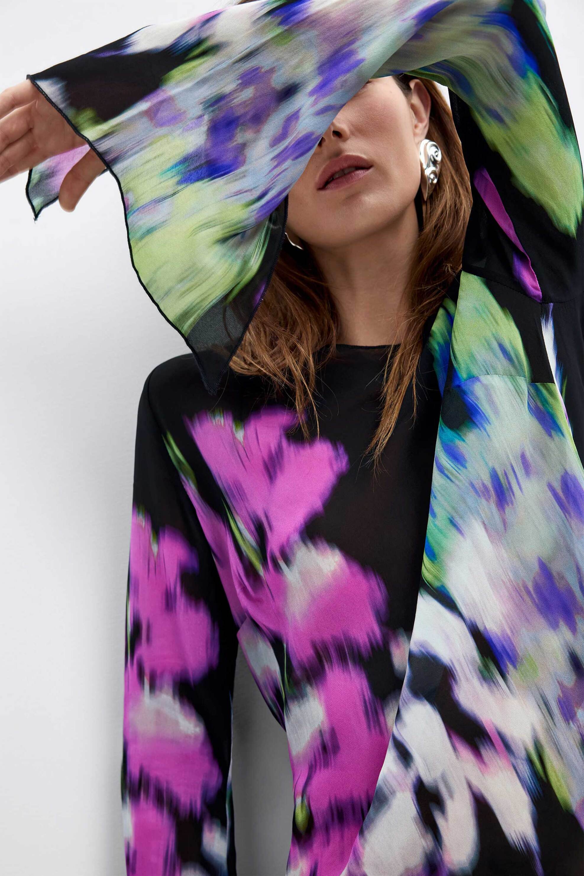 Desigual γυναικεία μπλούζα εμπριμέ 