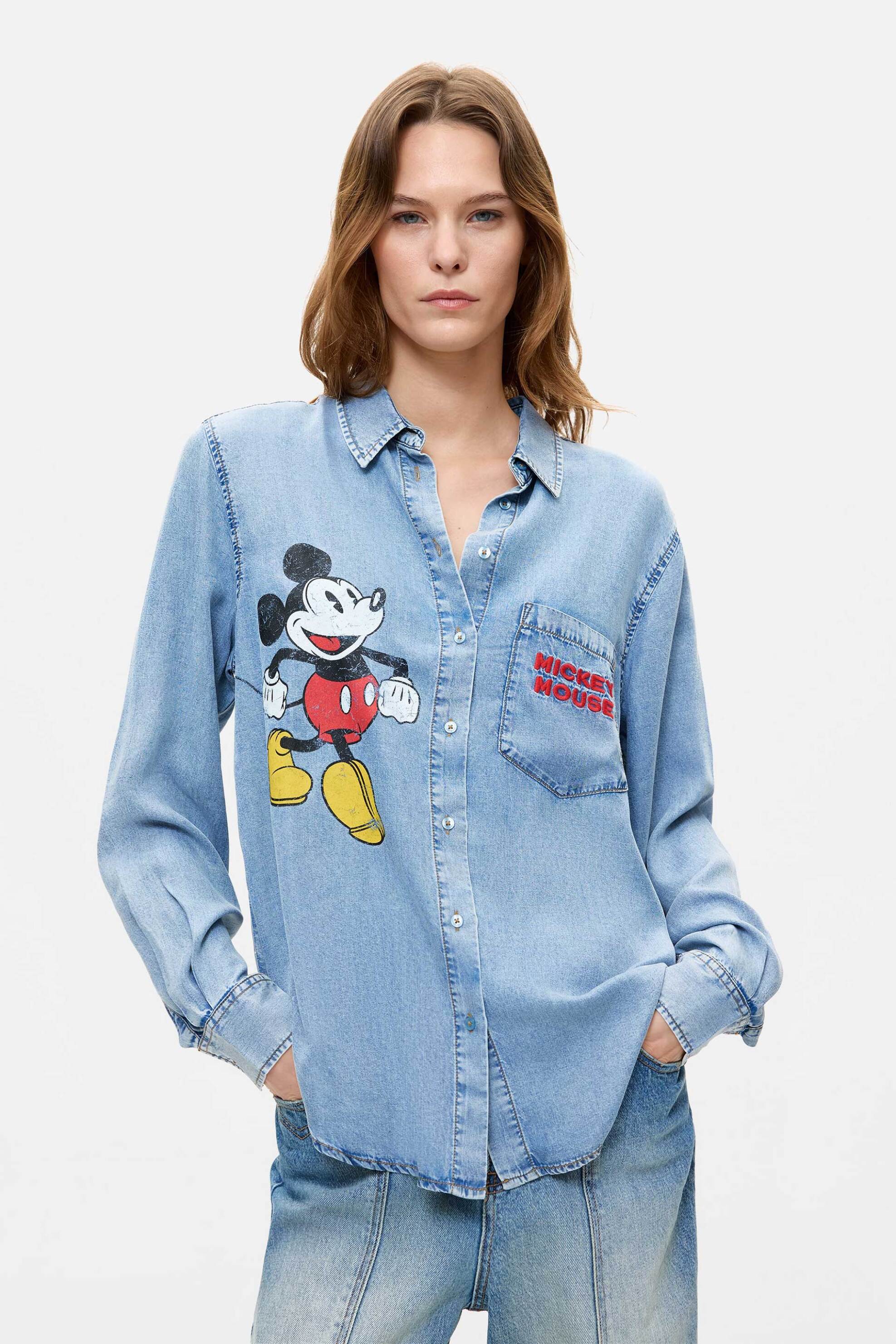 Desigual γυναικείο πουκάμισο denim 