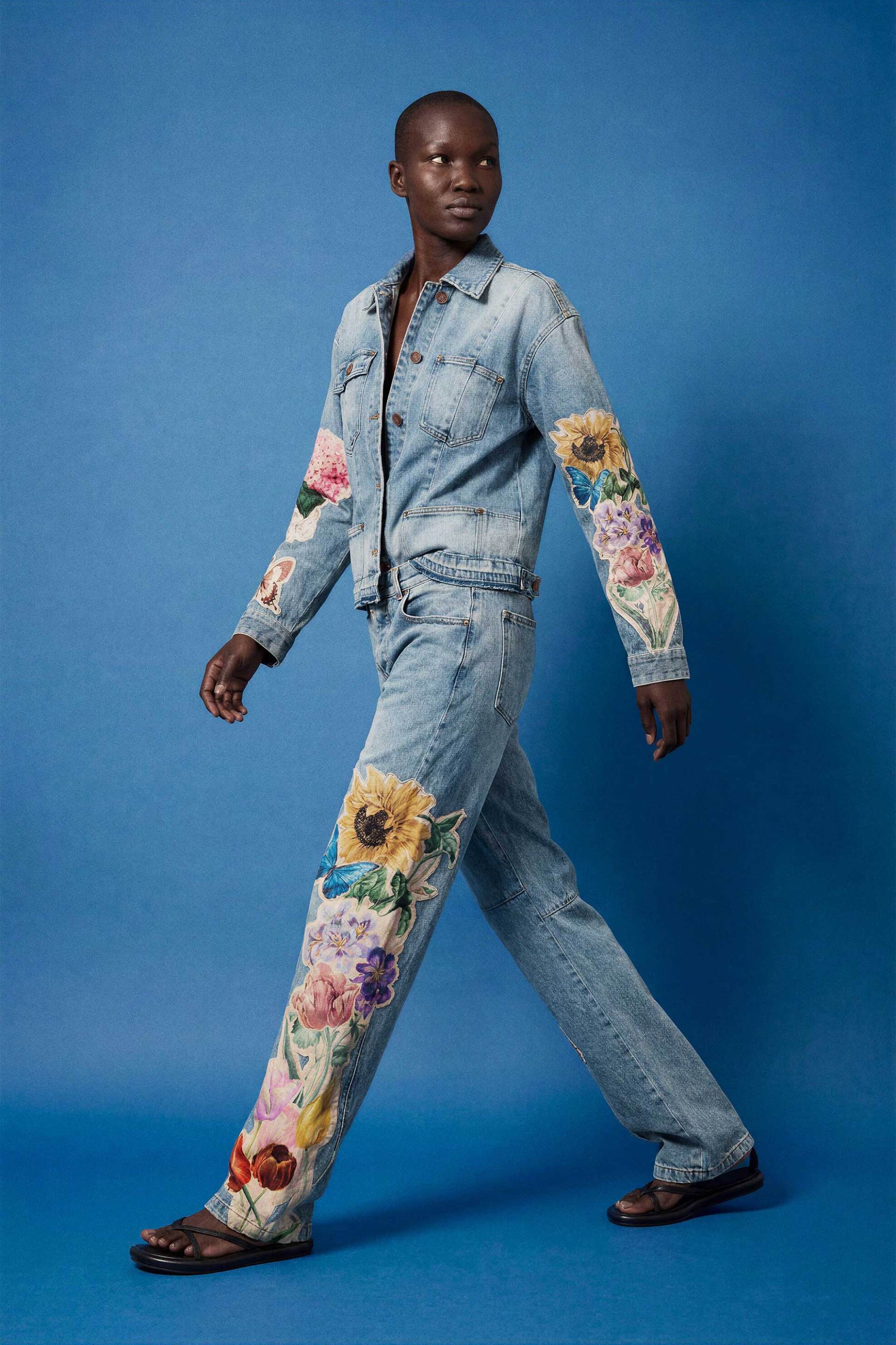 Desigual γυναικείο τζιν παντελόνι Straight Fit 