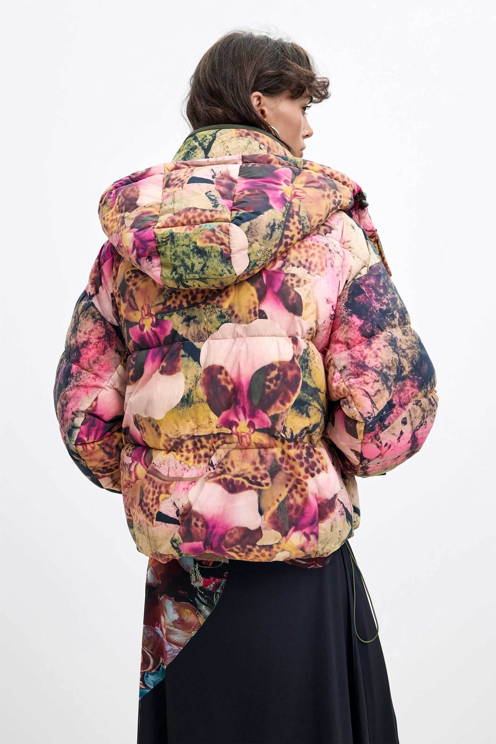 DESIGUAL Desigual γυναικείο μπουφάν καπιτονέ "Orchid Lacroix" - 26WWEW04 Λιλά - 4