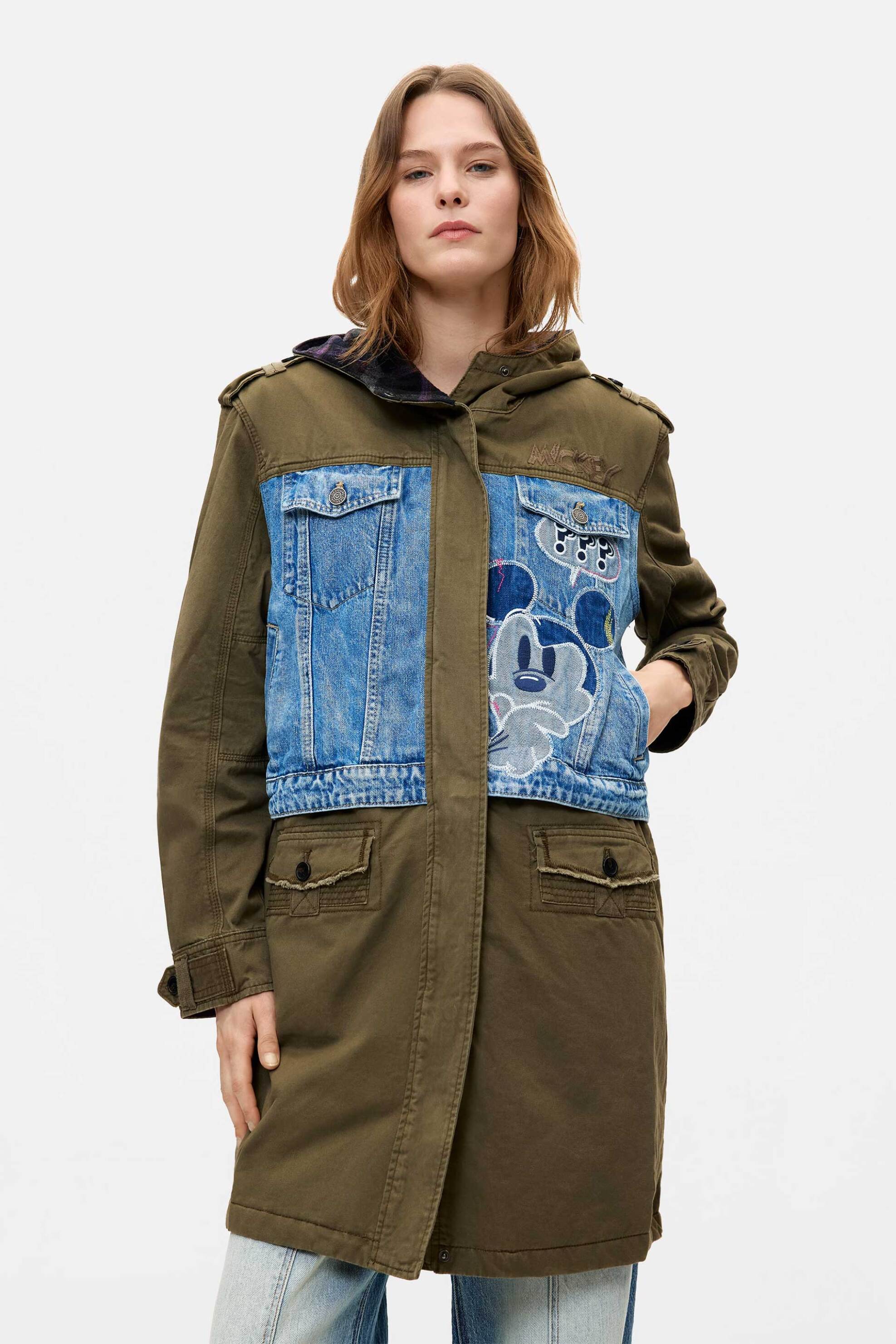 Desigual γυναικείο μπουφάν παρκά 
