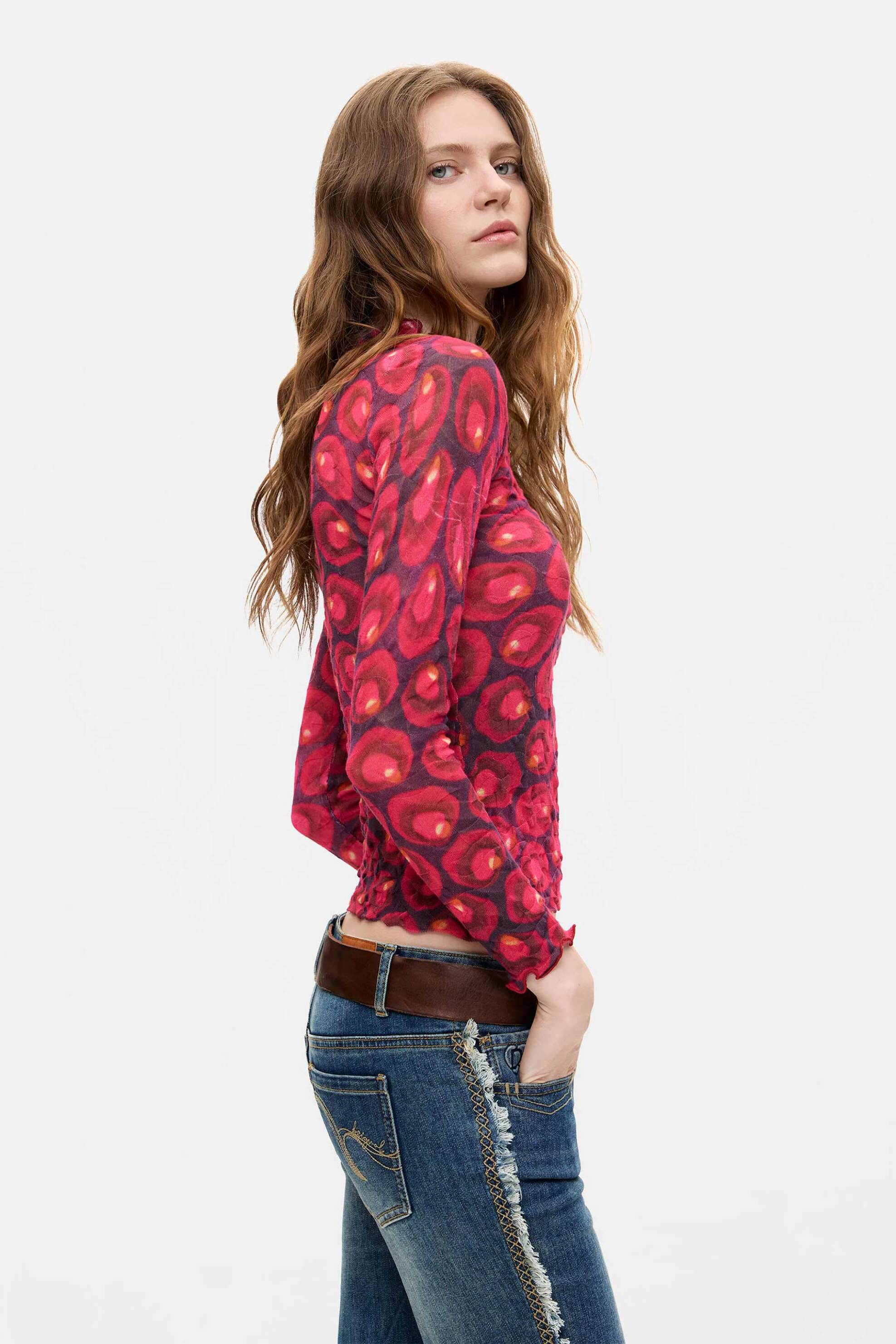 Desigual γυναικεία μπλούζα με print 