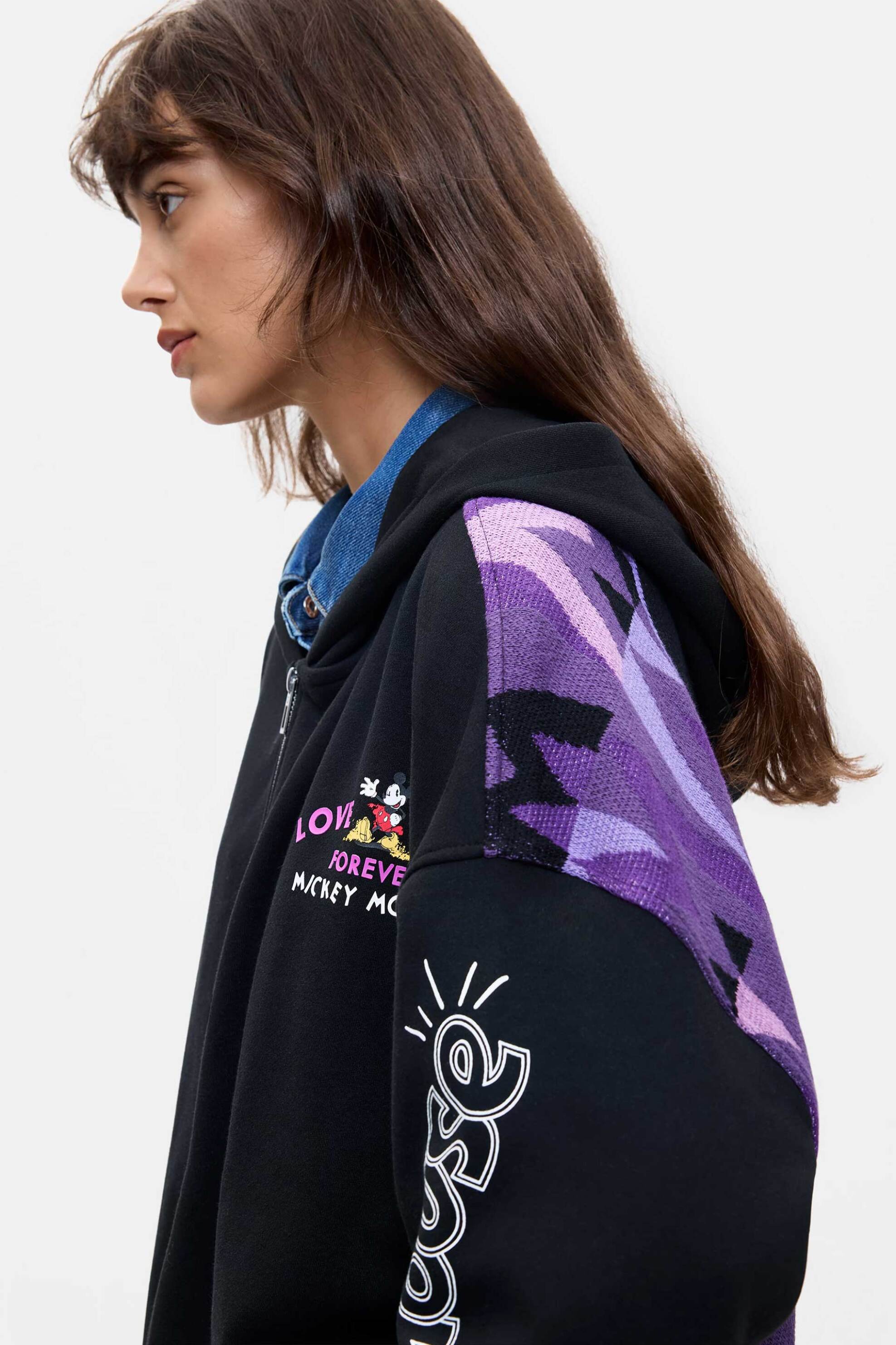Desigual γυναικεία μπλούζα φούτερ 