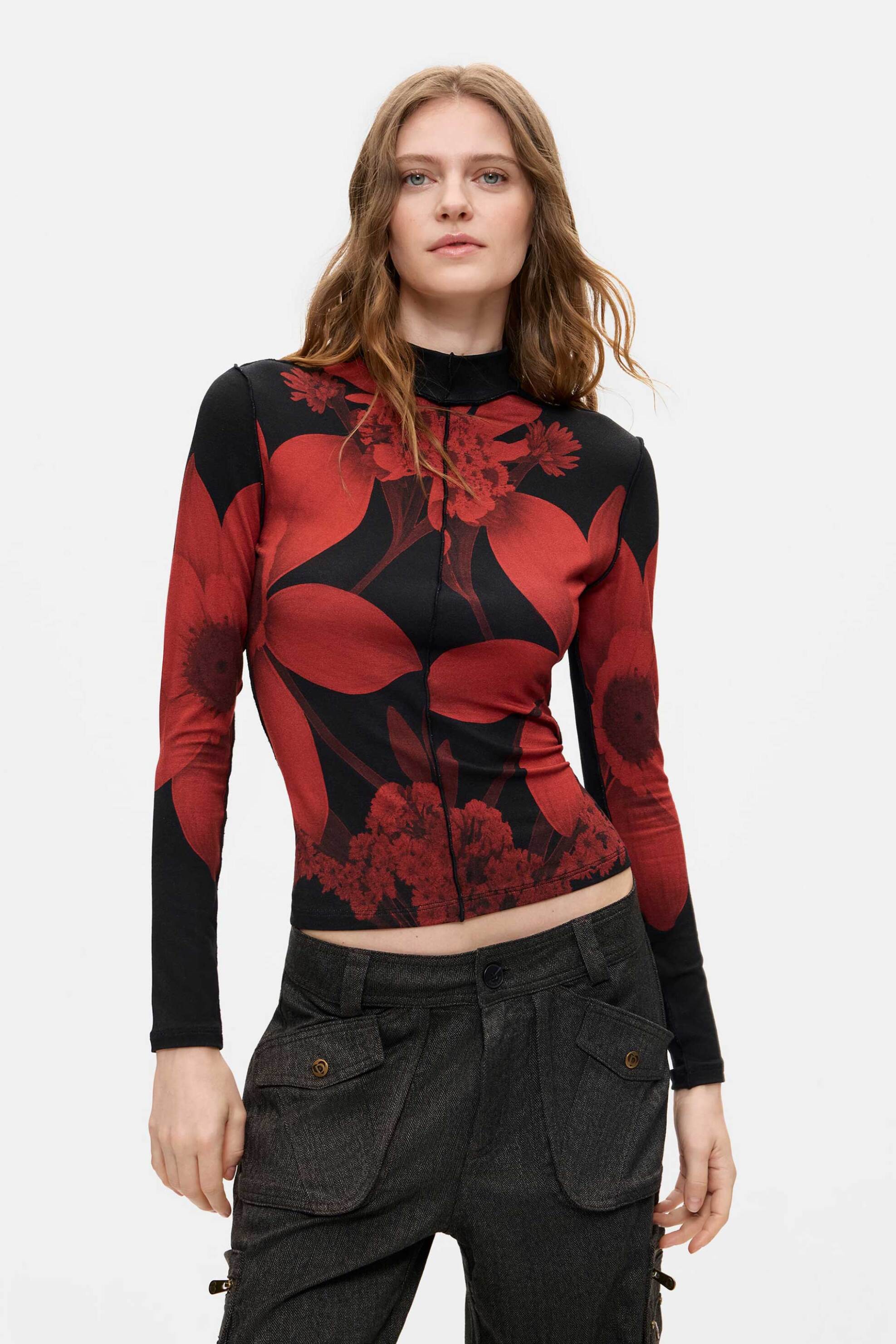 Desigual γυναικεία μπλούζα εμπριμέ 