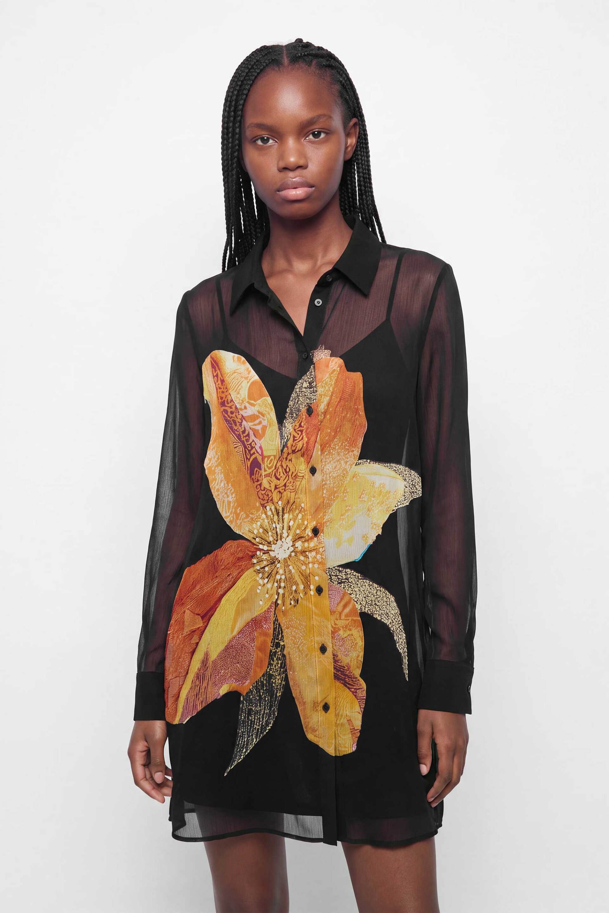 Desigual γυναικείο mini φόρεμα σεμιζιέ 