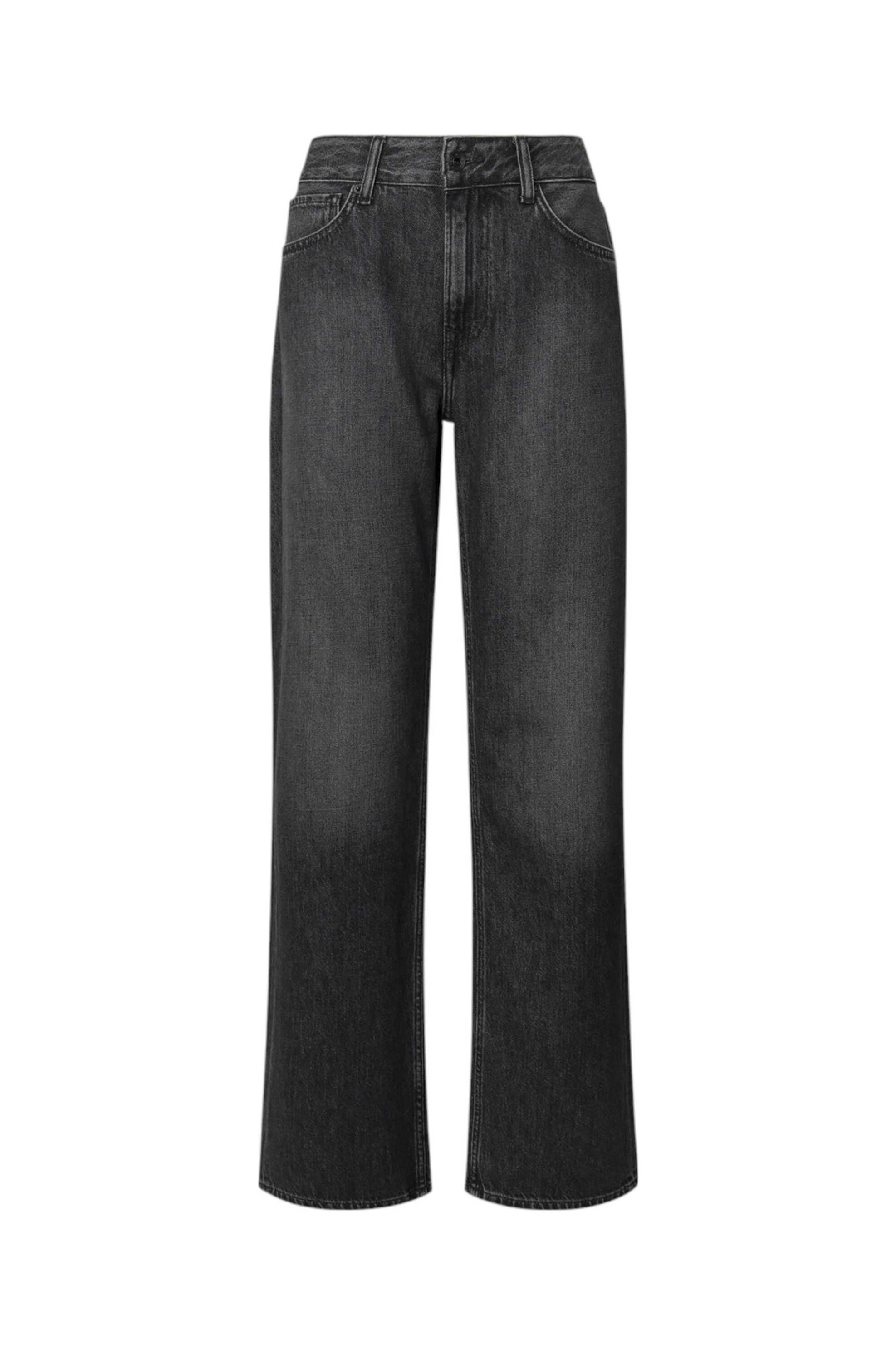PEPE JEANS Pepe Jeans γυναικείο τζιν παντελόνι πεντάτσεπο Loose Fit "Nicky" (L32) - PL204902XM82 Ανθρακί - 3