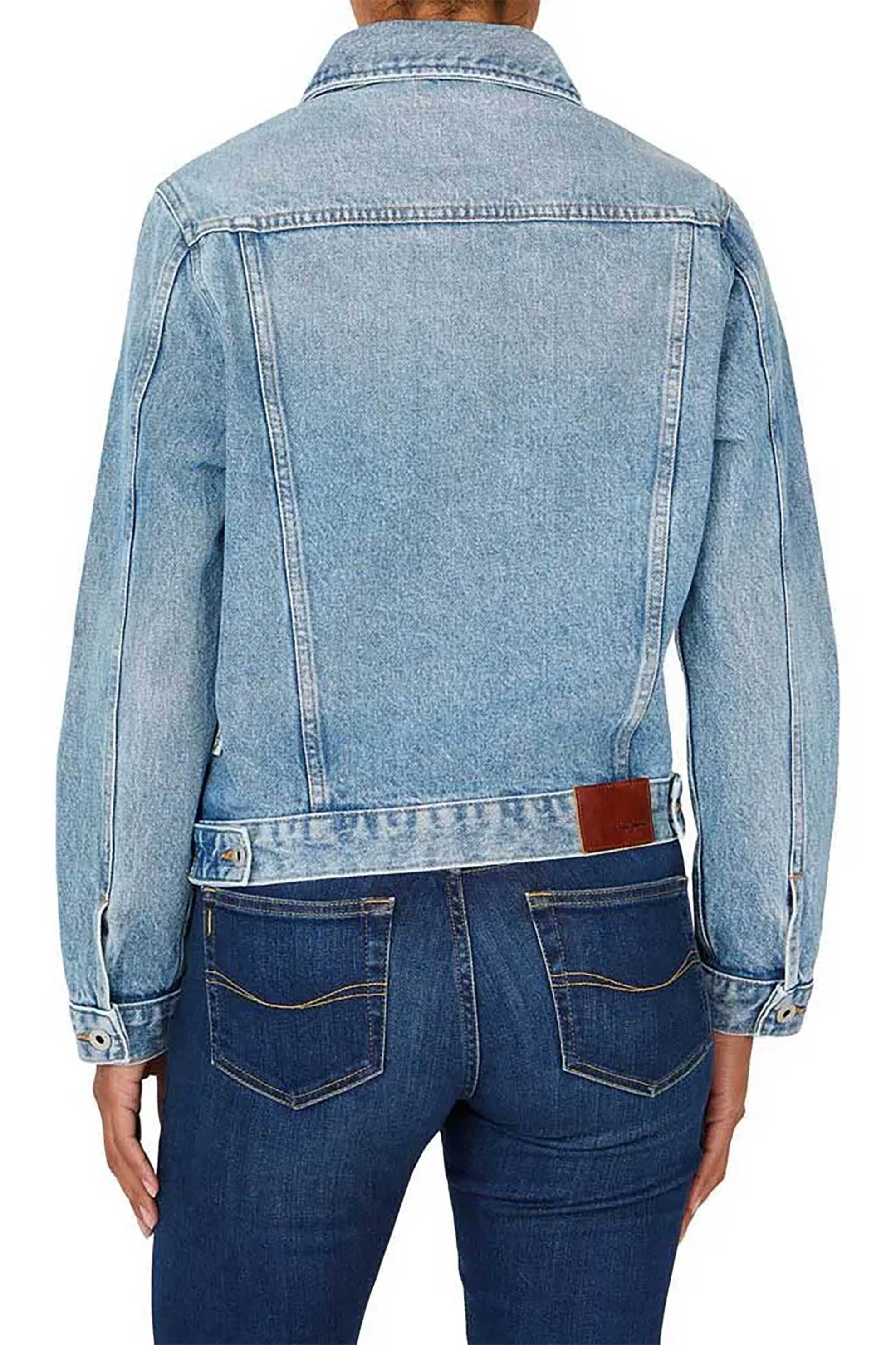Pepe Jeans γυναικείο denim jacket Regular Fit - PL402432IB7 Μπλε φωτογραφία