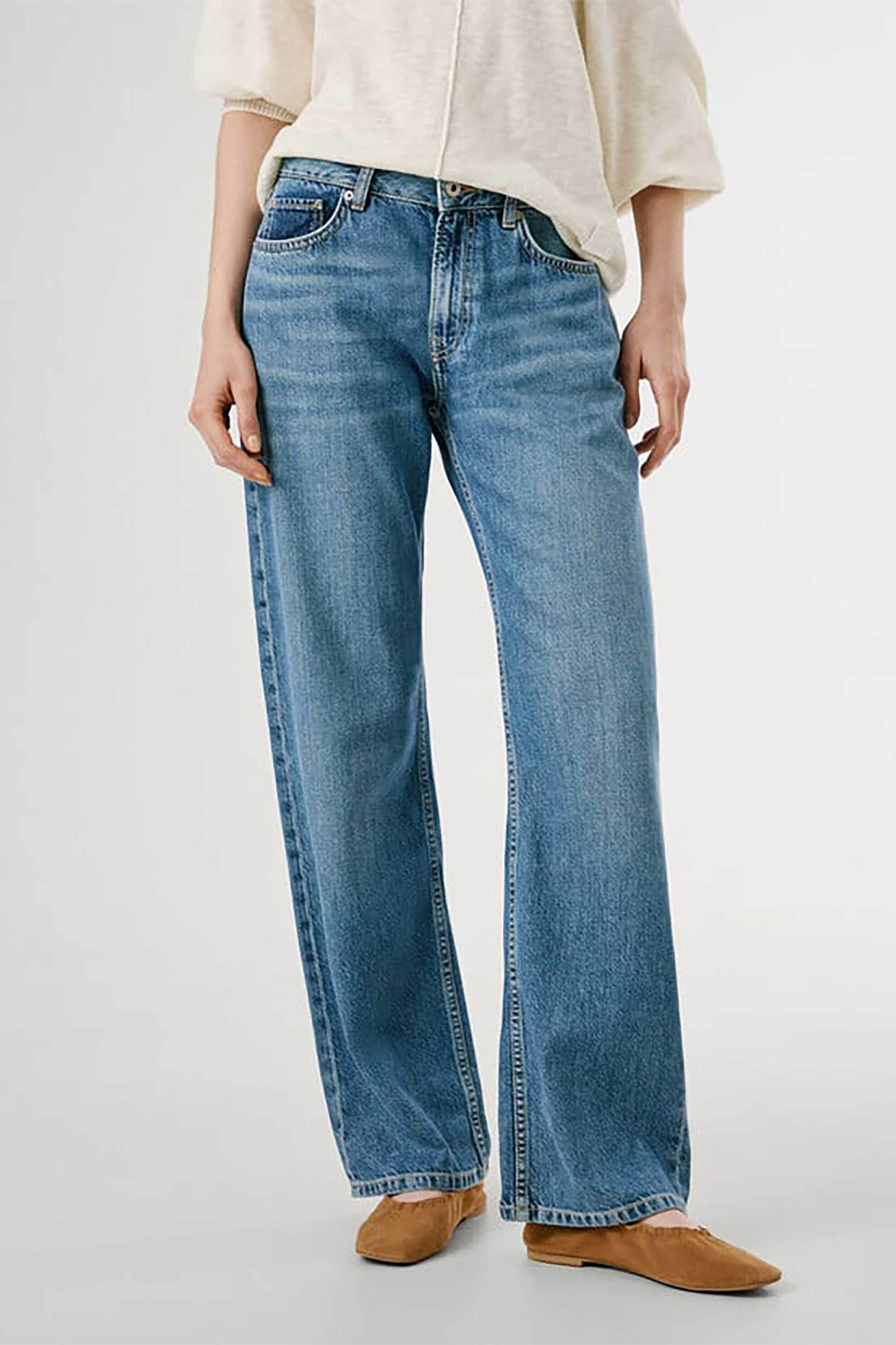Pepe Jeans γυναικείο τζιν παντελόνι low-rise Flare Fit 