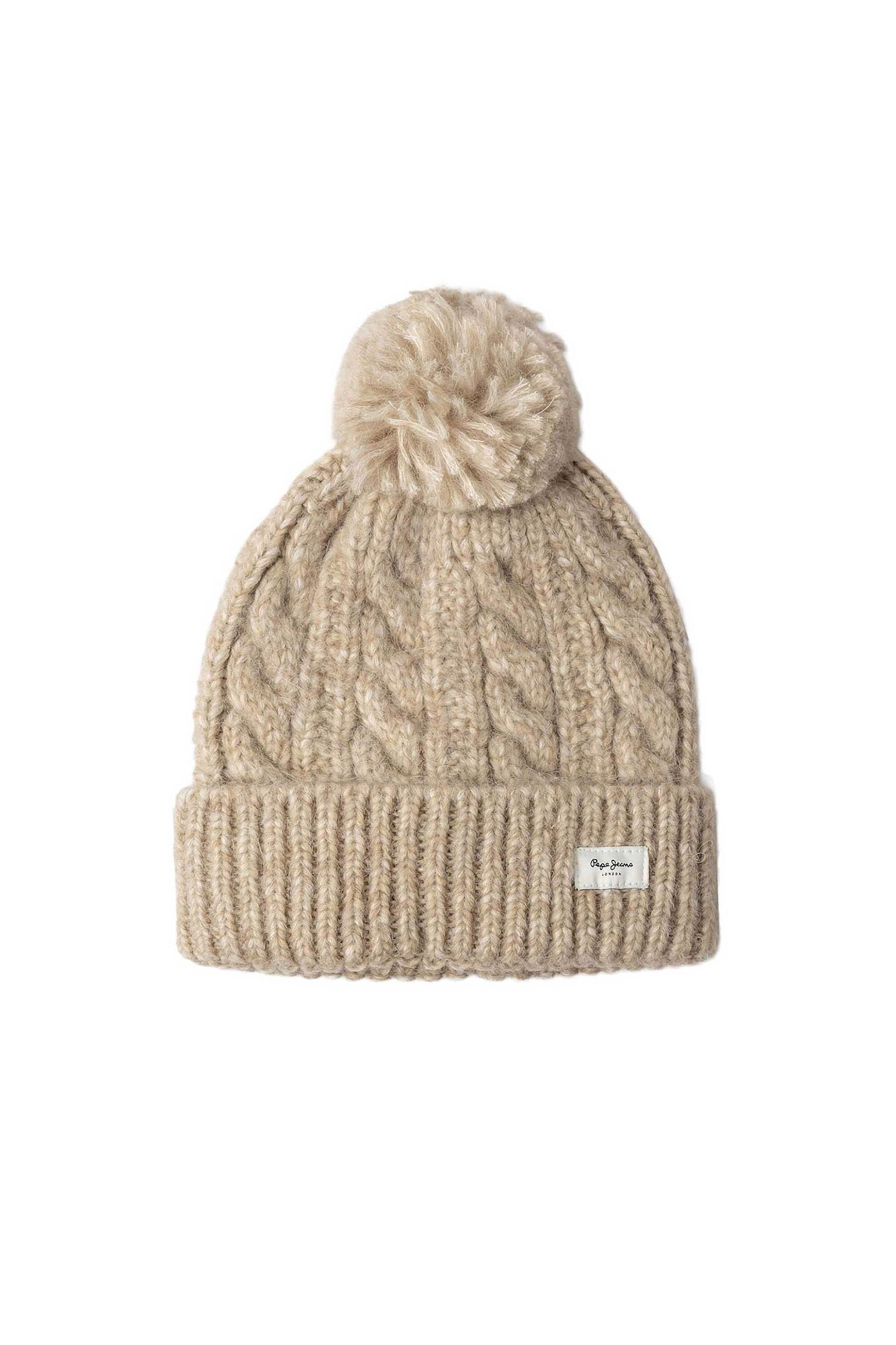 Pepe Jeans γυναικείο σκουφάκι με πομ-πον | ONE SIZE