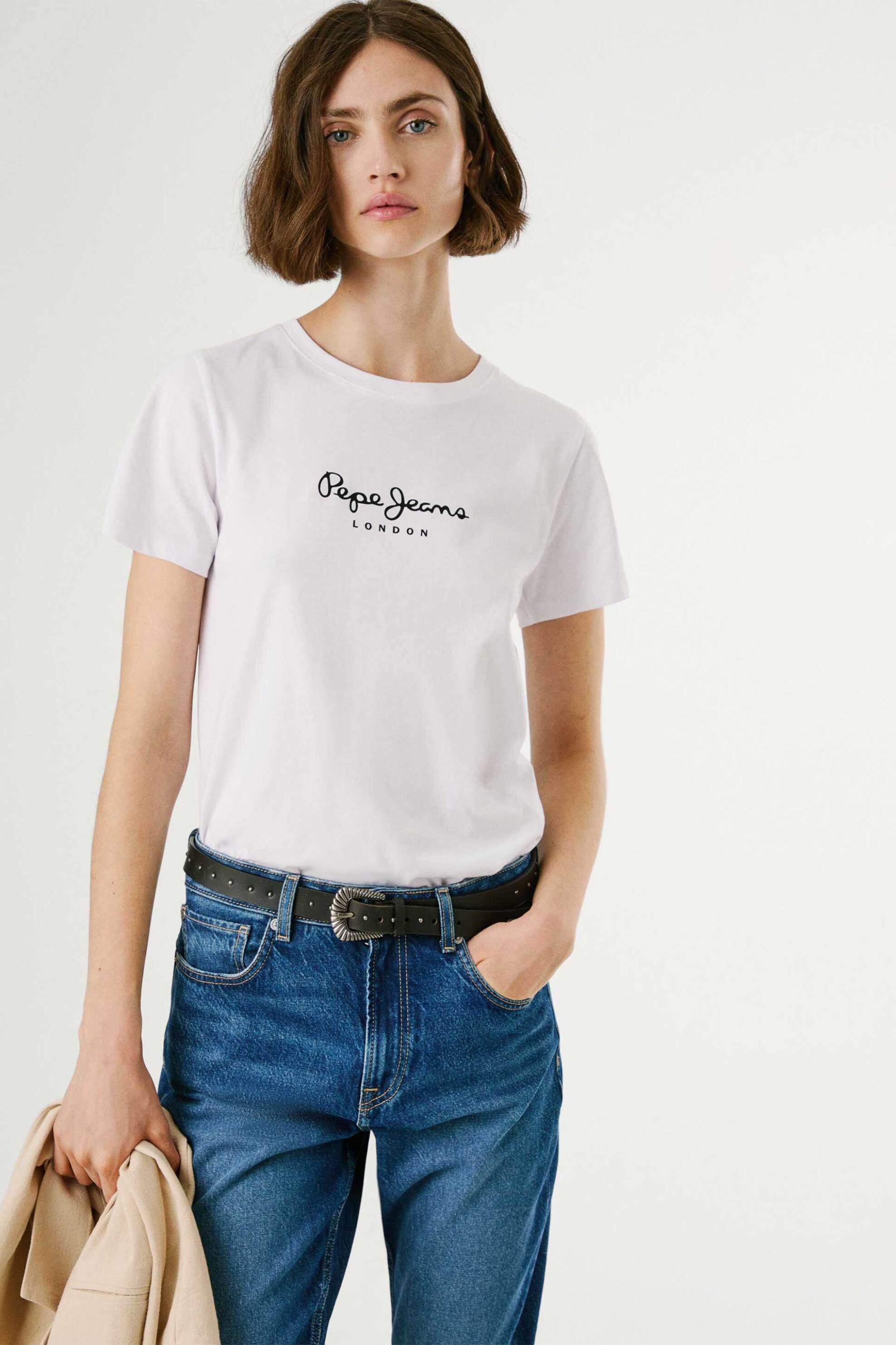 Pepe Jeans γυναικείο T-shirt με logo print "Berenice"