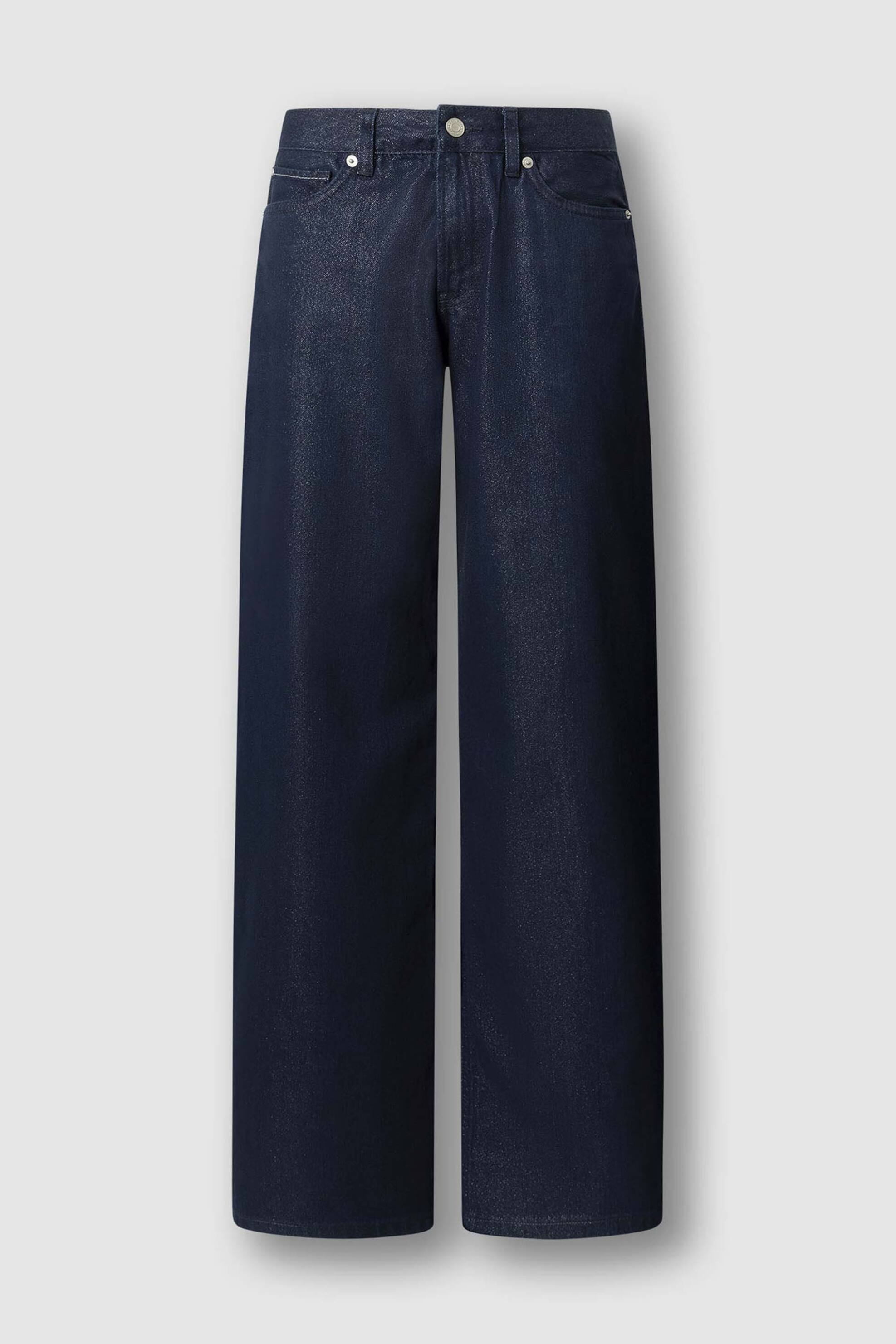 Pepe Jeans γυναικείο τζιν παντελόνι high-rise Flare Fit "Lina" - PL20509232 Denim Blue Σκούρο