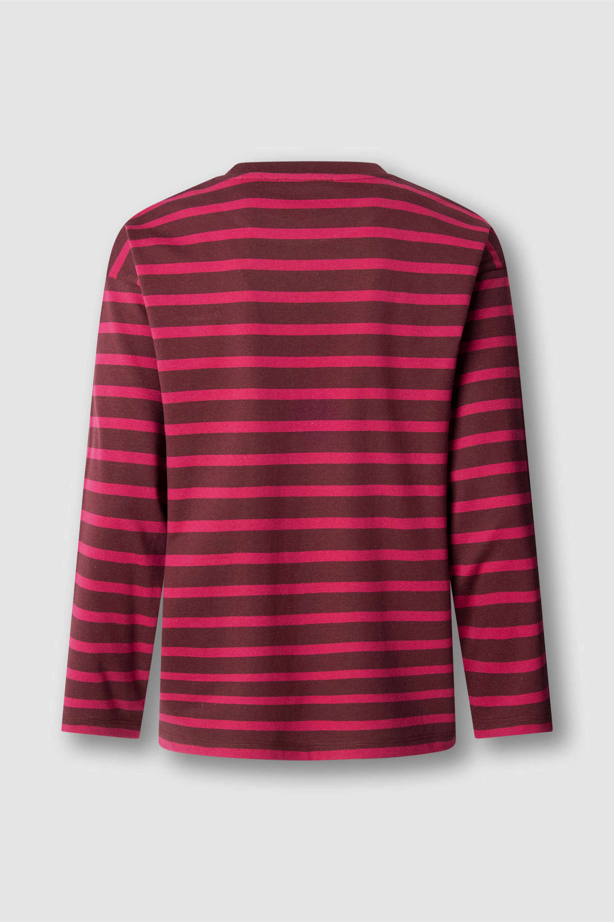 Pepe Jeans Γυναικεία Μπλούζα με Ριγέ Σχέδιο Banilla - Pl5000077 Ροζ