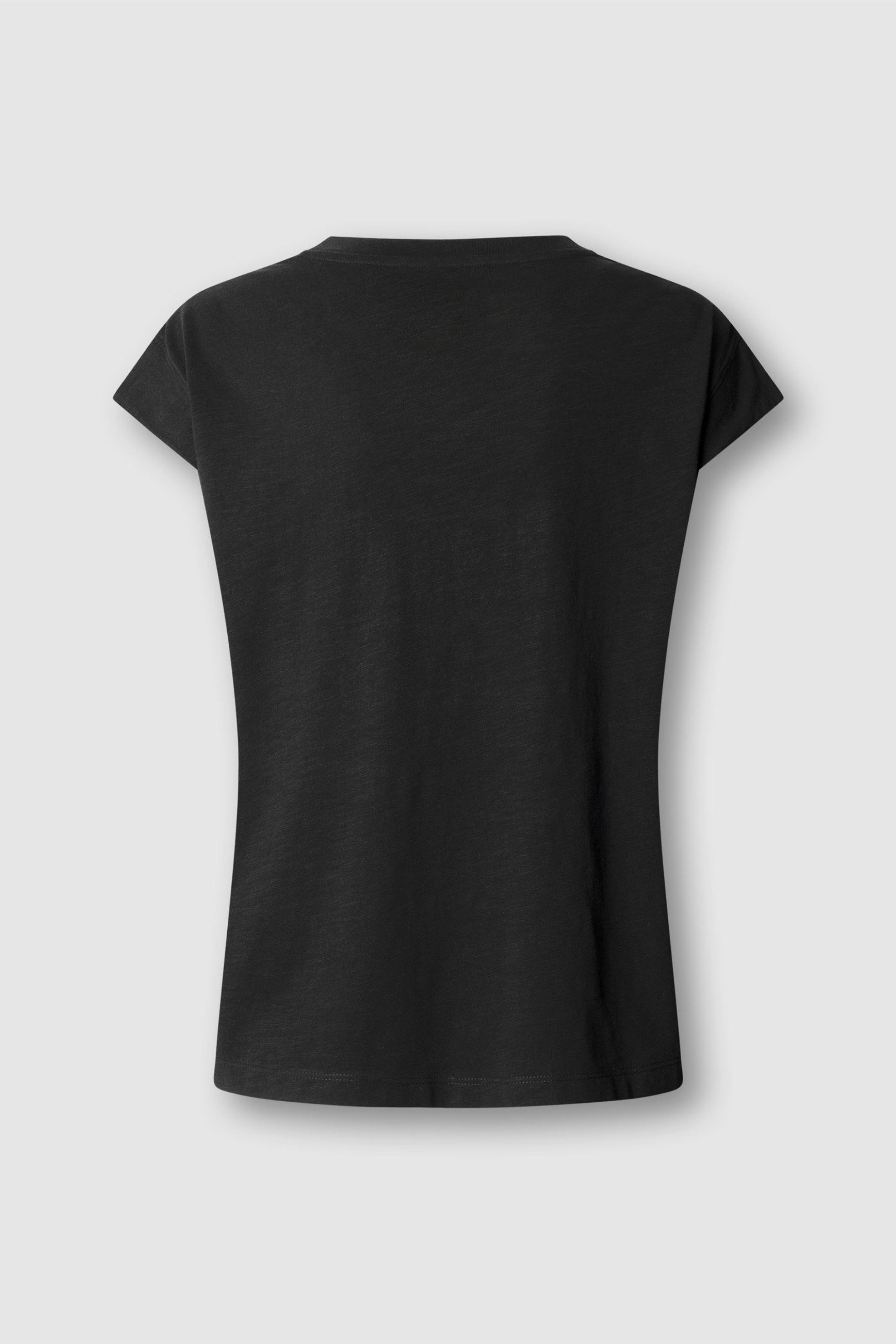 Pepe Jeans Γυναικείο T-Shirt με Print Nadira - Pl5000125 Μαύρο