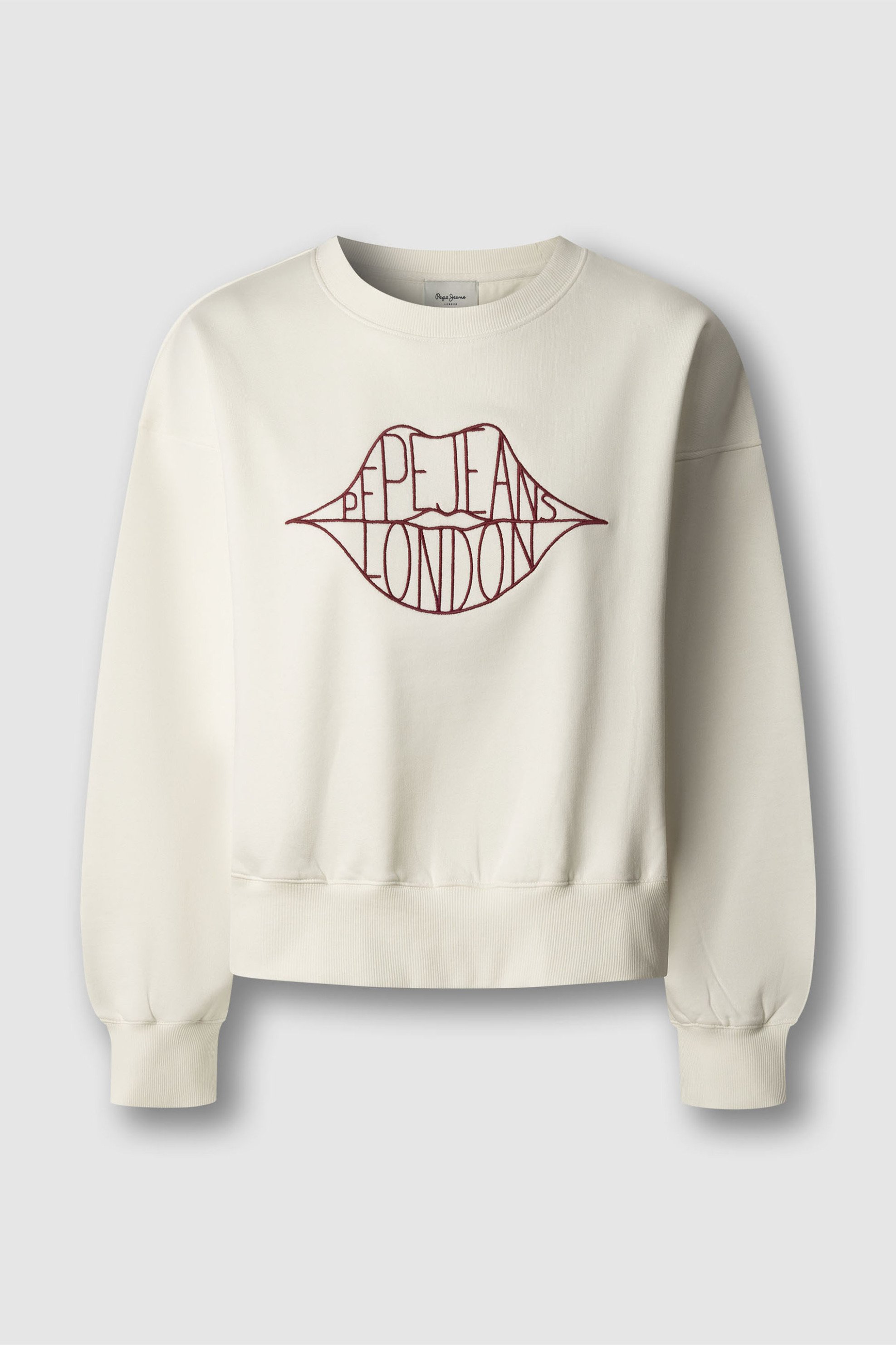 Pepe Jeans γυναικεία μπλούζα φούτερ με logo print 