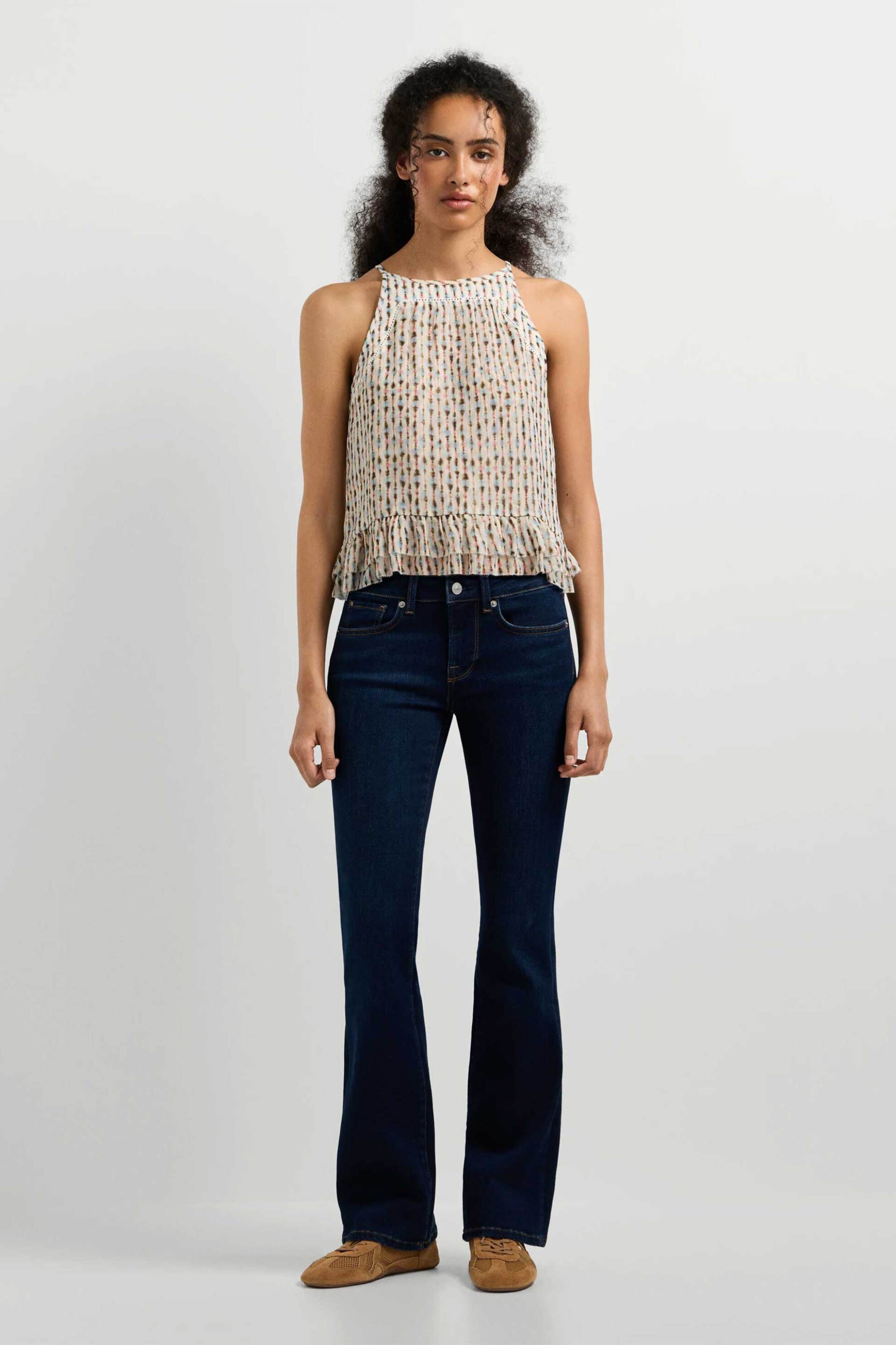 Pepe Jeans γυναικείο τζιν παντελόνι πεντάτσεπο Bootcut Fit 
