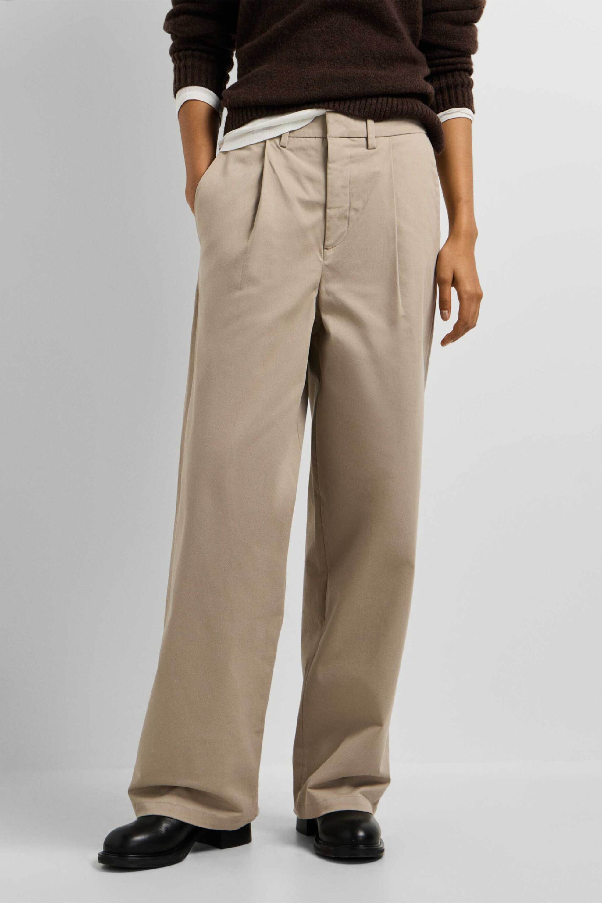 Pepe Jeans γυναικείο παντελόνι με σούρες Straight Fit 
