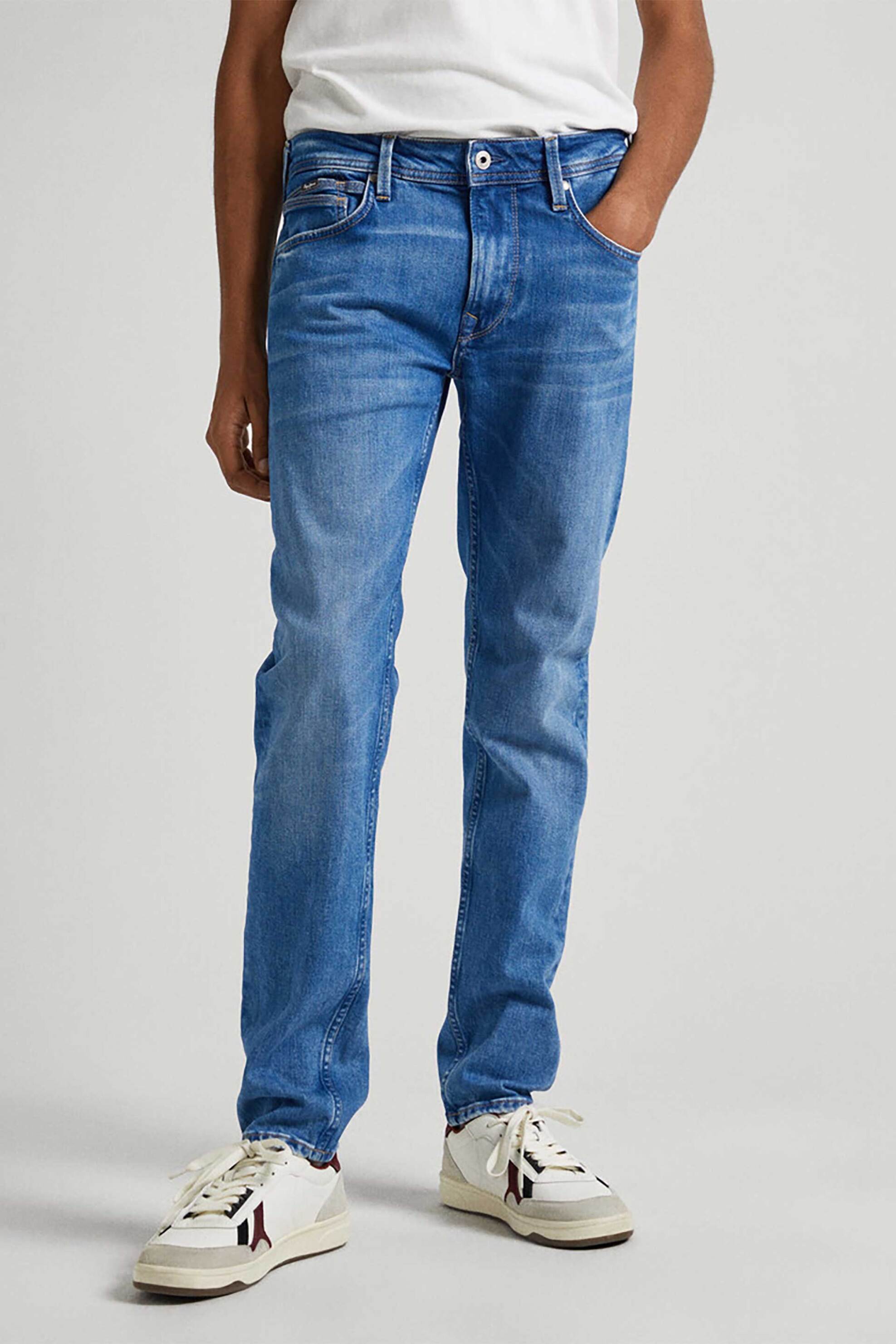 Pepe Jeans ανδρικό τζιν παντελόνι πεντάτσεπο Slim Fit (32L) - PM206323VS32 Denim Blue φωτογραφία