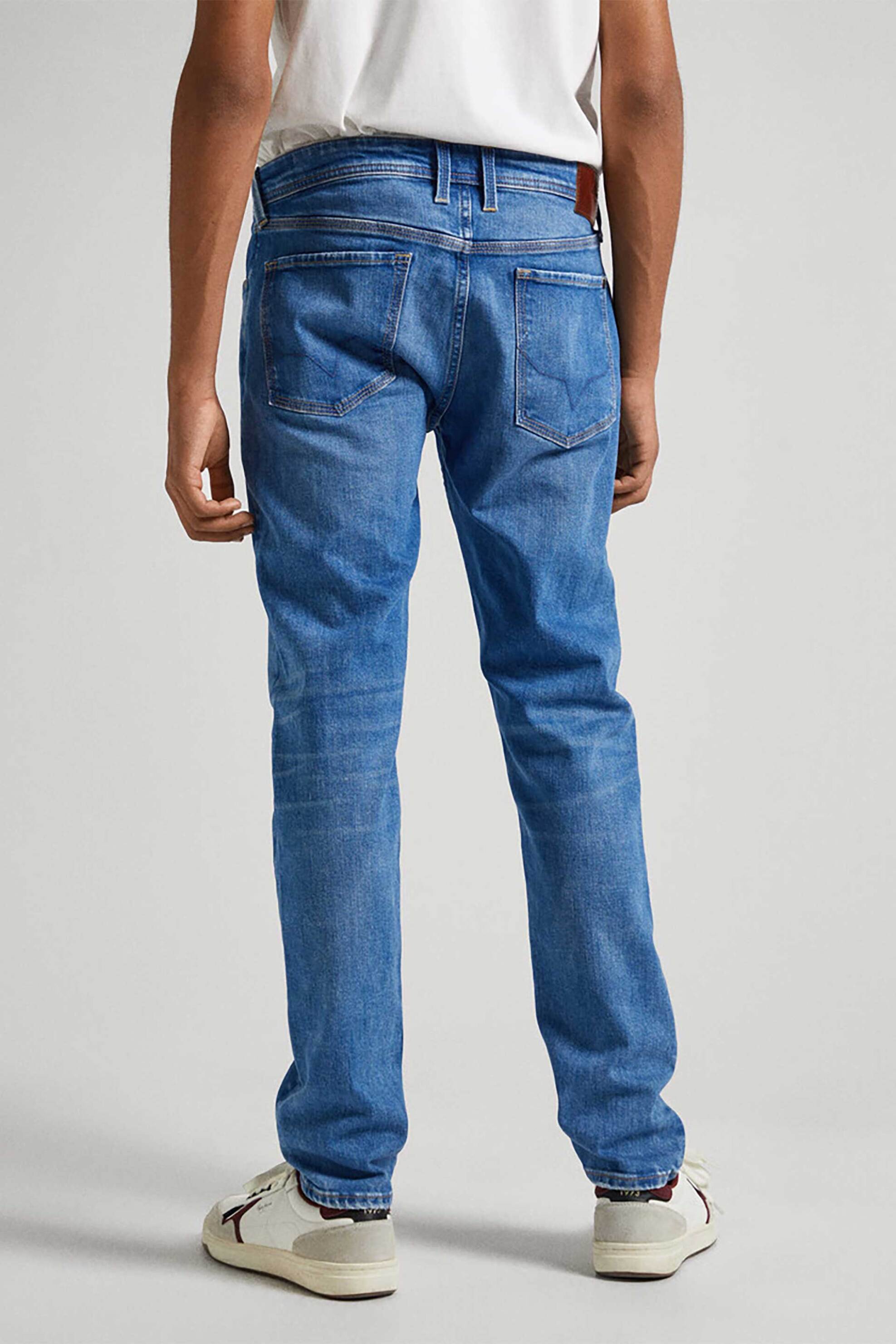 Pepe Jeans Ανδρικό Τζιν Παντελόνι Πεντάτσεπο Slim Fit (32L) - Pm206323Vs32 Denim Blue