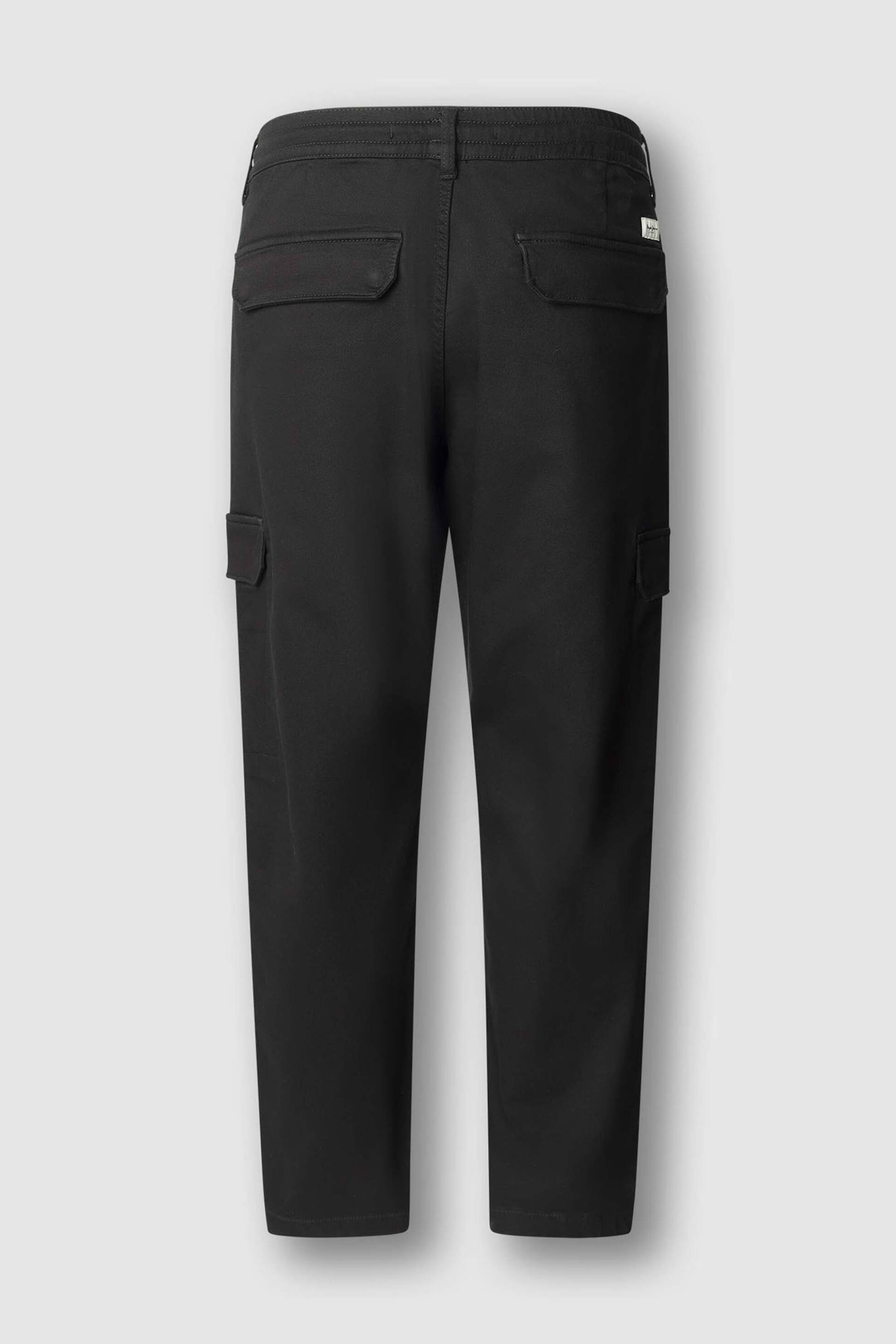 Pepe Jeans Ανδρικό Παντελόνι Cargo με Λογότυπο Regular Fit - Pm211725 Μαύρο