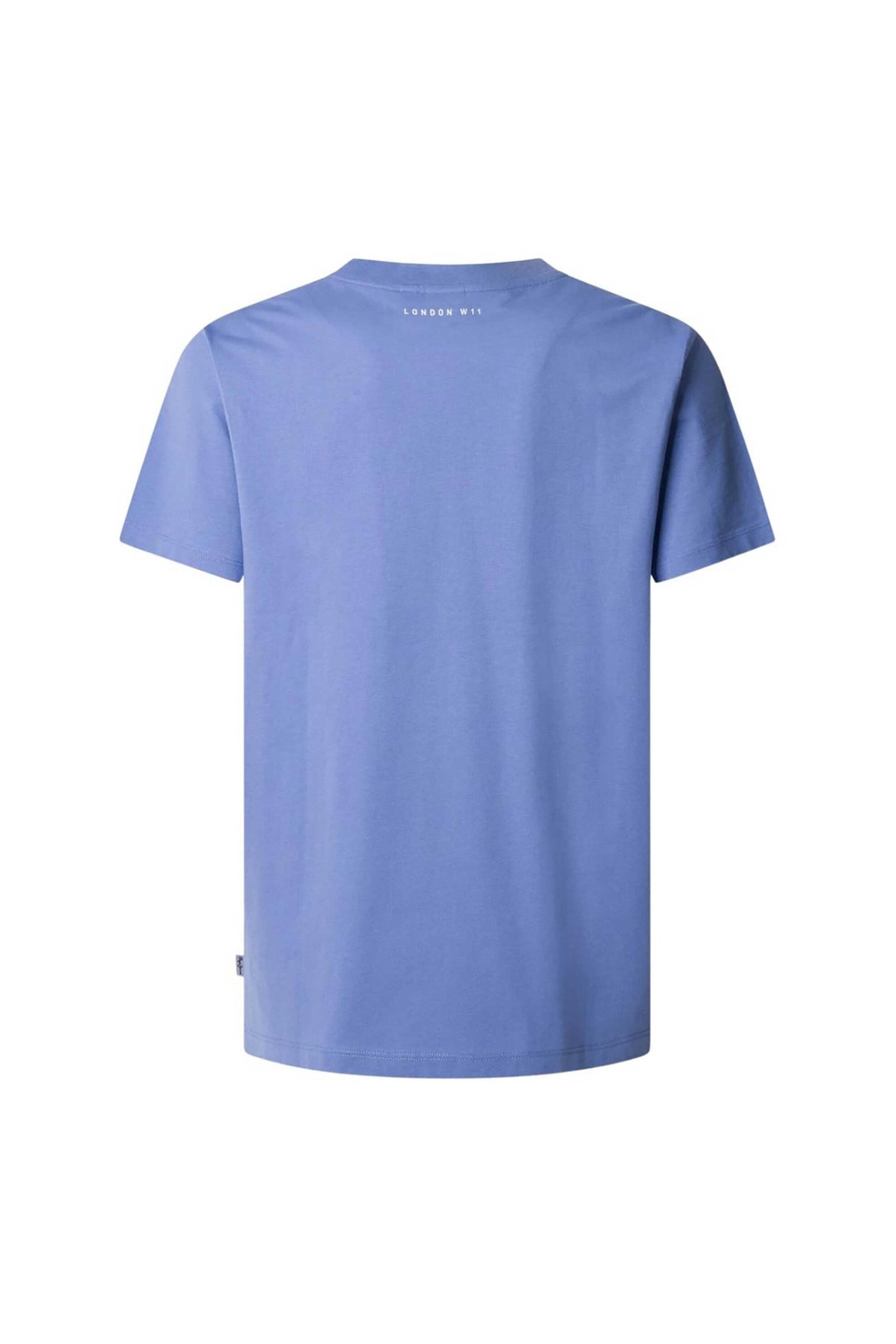 Pepe Jeans Ανδρικό T-Shirt με Graphic Print Regular Fit Perkins - Pm509751 Μπλε Ανοιχτό