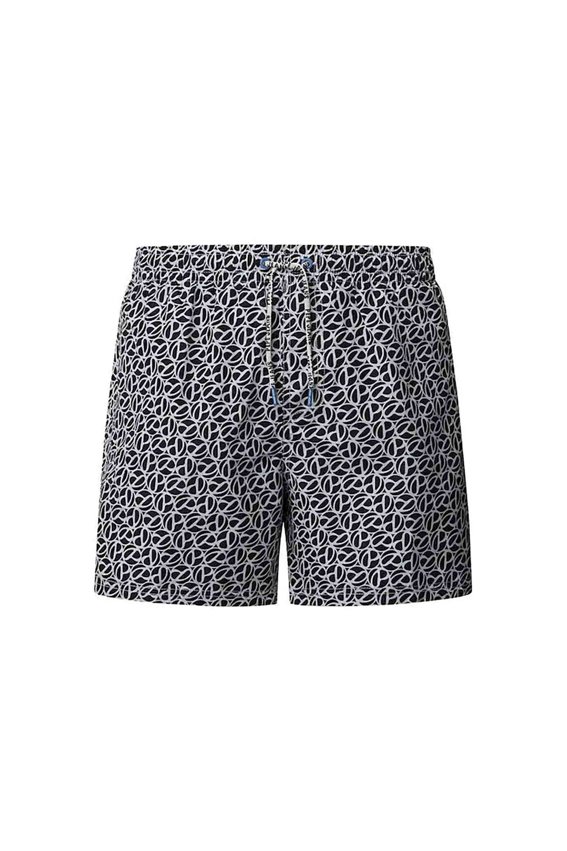 Pepe Jeans ανδρικό μαγίο με all-over print - PMB10414 Μαύρο