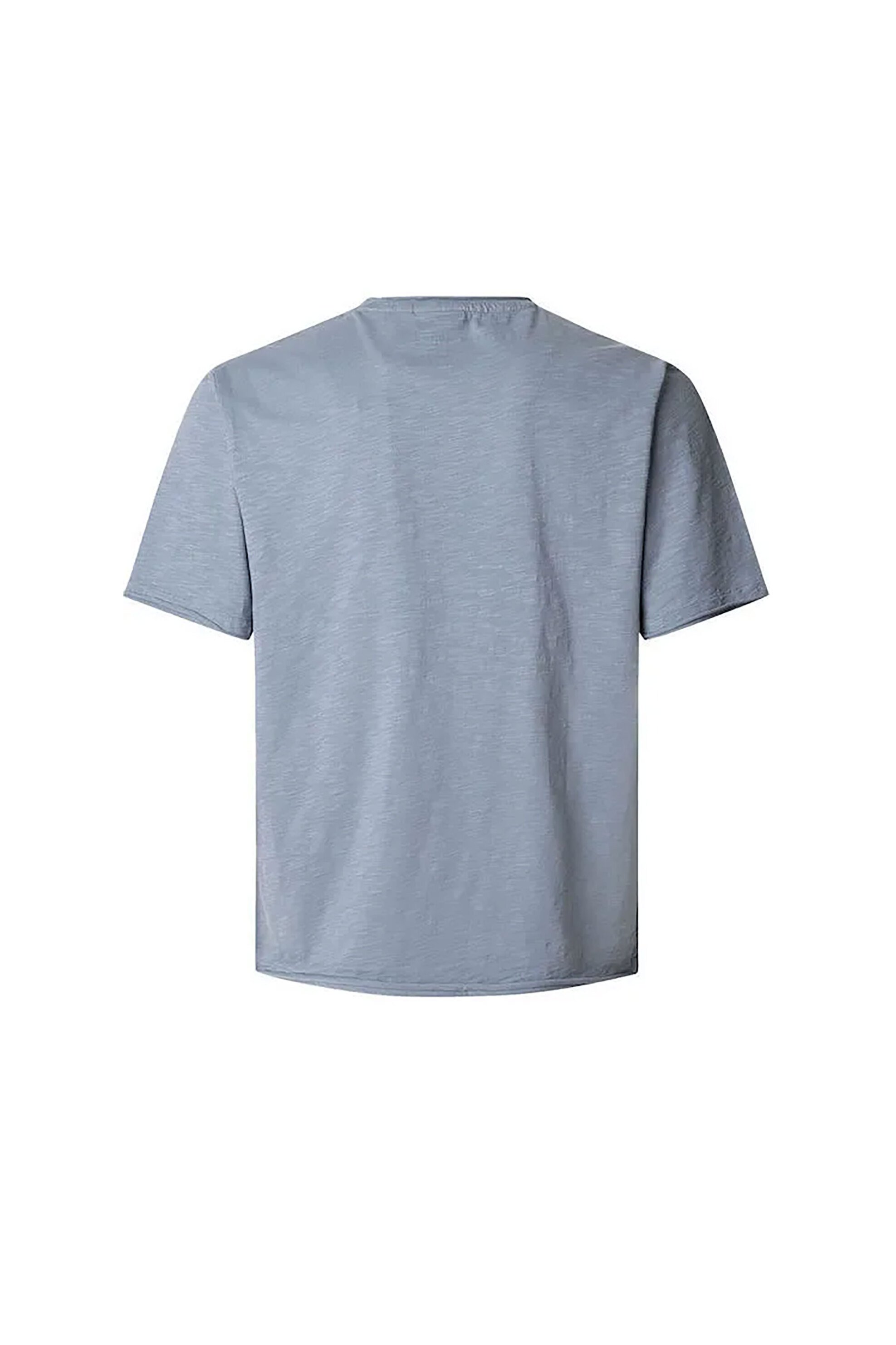 Pepe Jeans Ανδρικό T-Shirt Μονόχρωμο Regular Fit - Pm509765 Μπλε
