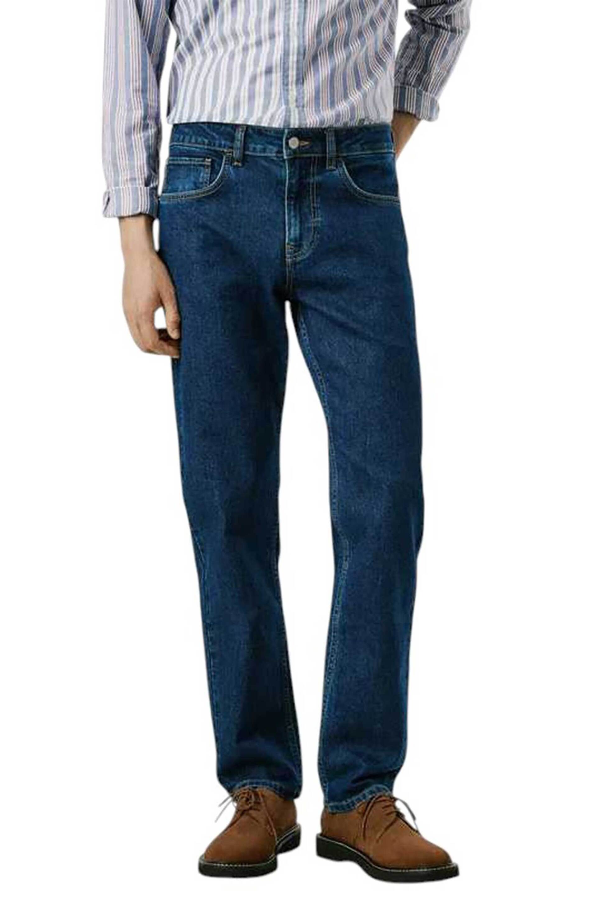 Pepe Jeans ανδρικό τζιν παντελόνι Straight Fit "Cash" 32L - PM20839585CB2 Denim Blue