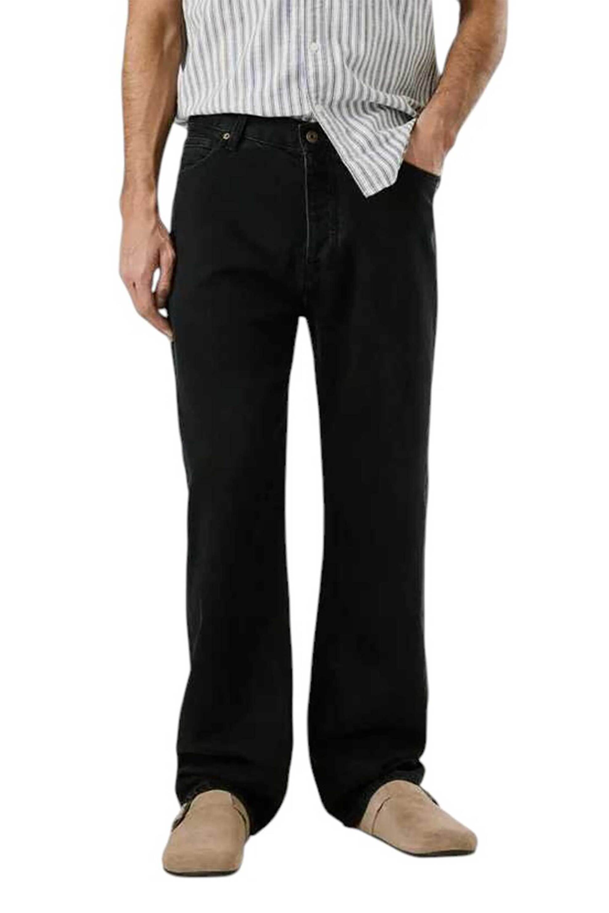 Pepe Jeans ανδρικό τζιν παντελόνι Relaxed Fit "Bexley" 32L - PM2083979S02 Μαύρο