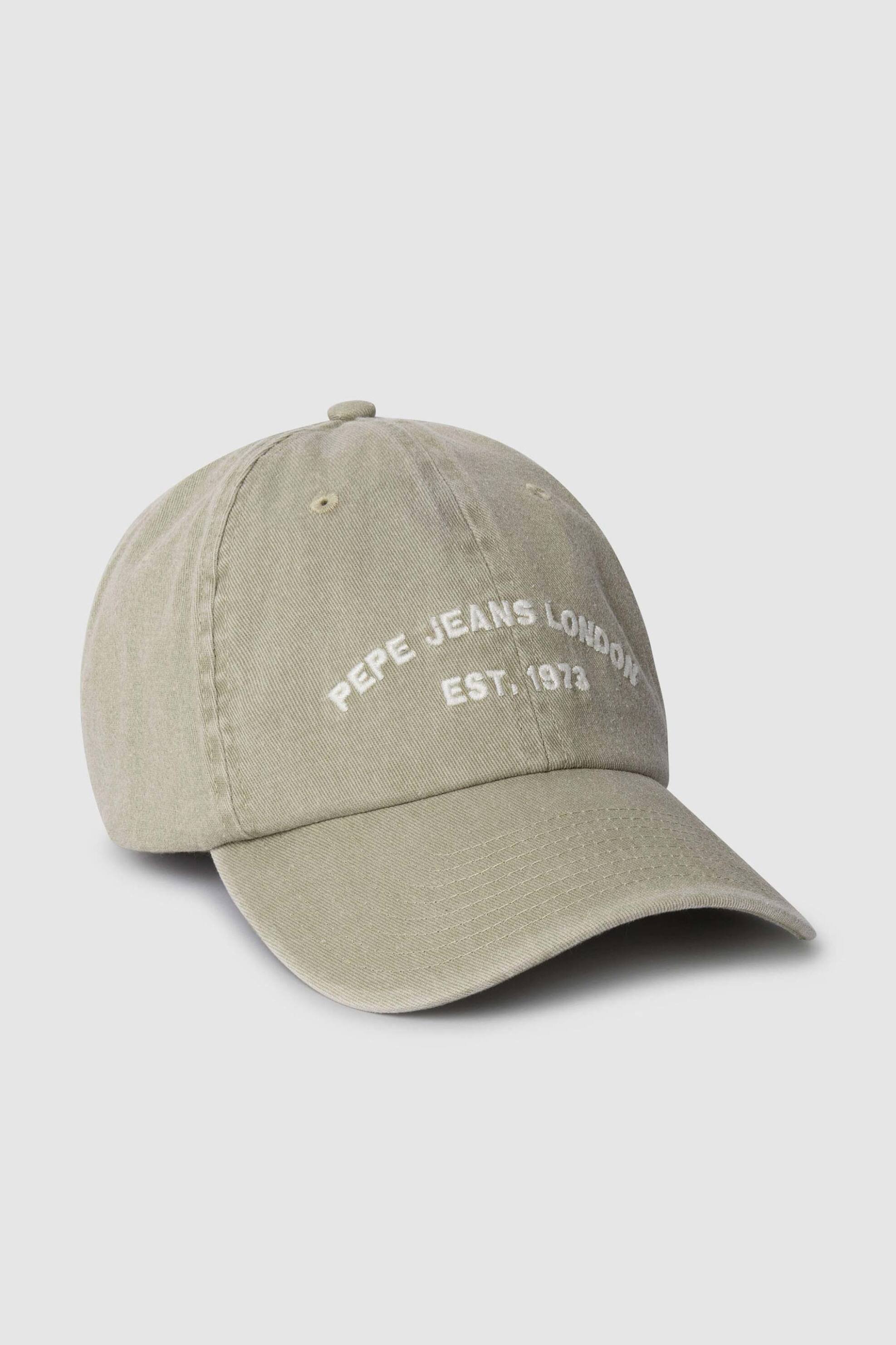 Pepe Jeans ανδρικό καπέλο με logo print "Ever" - PM0400017 Μπεζ