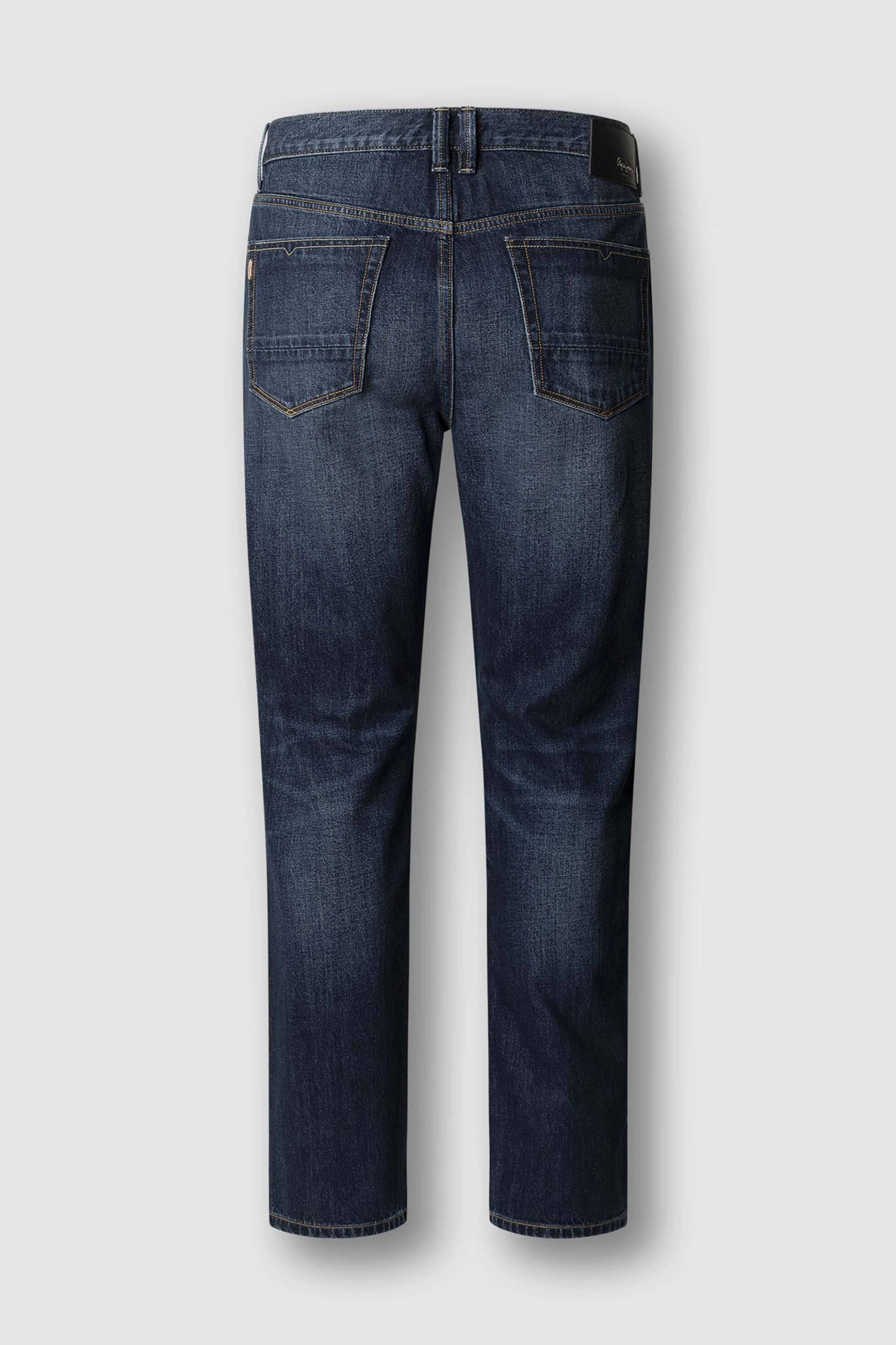 Pepe Jeans Ανδρικό Τζιν Παντελόνι Straight Fit Byron - Pm20841092 Denim Blue