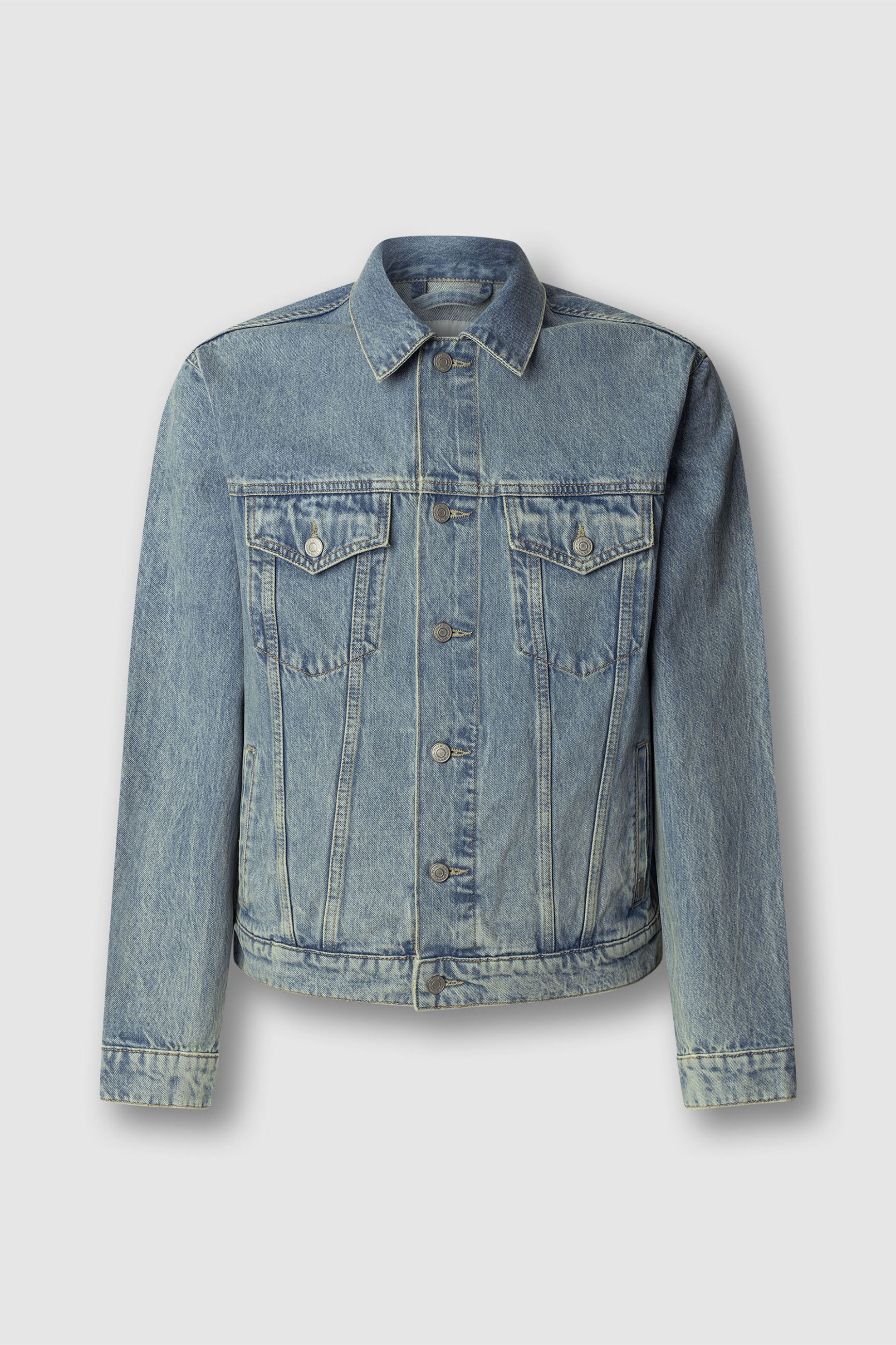 Pepe Jeans ανδρικό denim jacket Regular Fit - PM40271593V1 Denim Blue