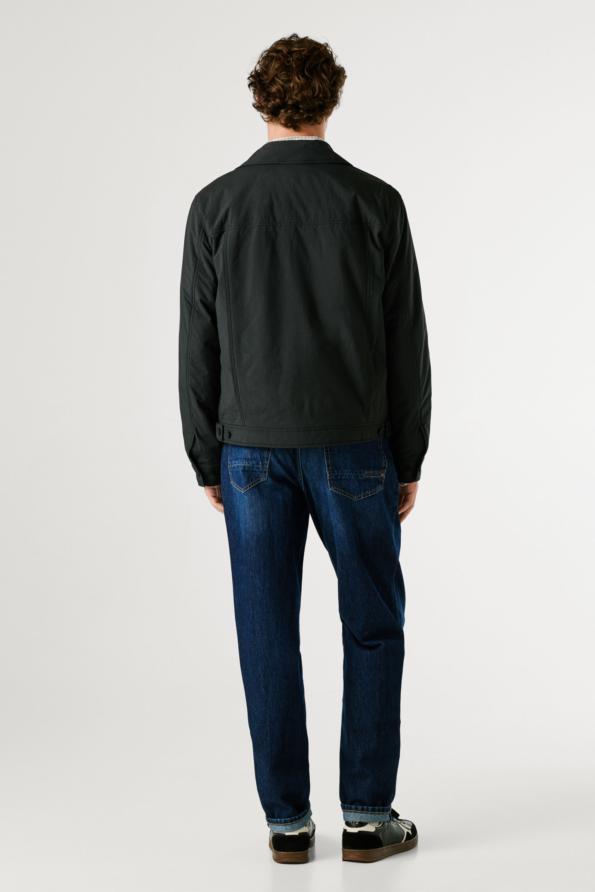 Pepe Jeans Ανδρικό Μπουφάν Αδιάβροχο Santi - Pm4027205 Μαύρο