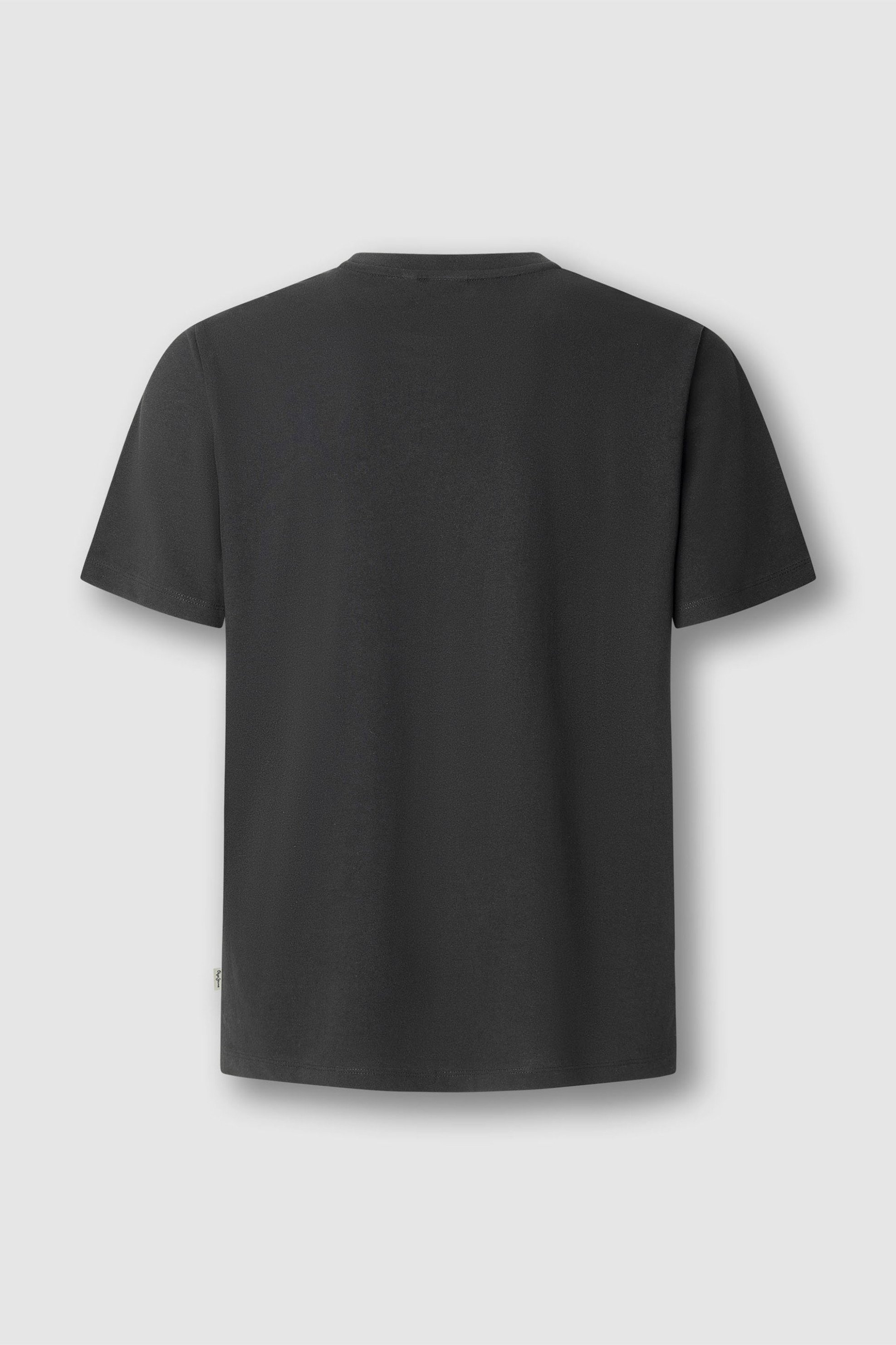 Pepe Jeans Ανδρικό T-Shirt Μονόχρωμο με Logo Print Connor - Pm5010179 Μαύρο