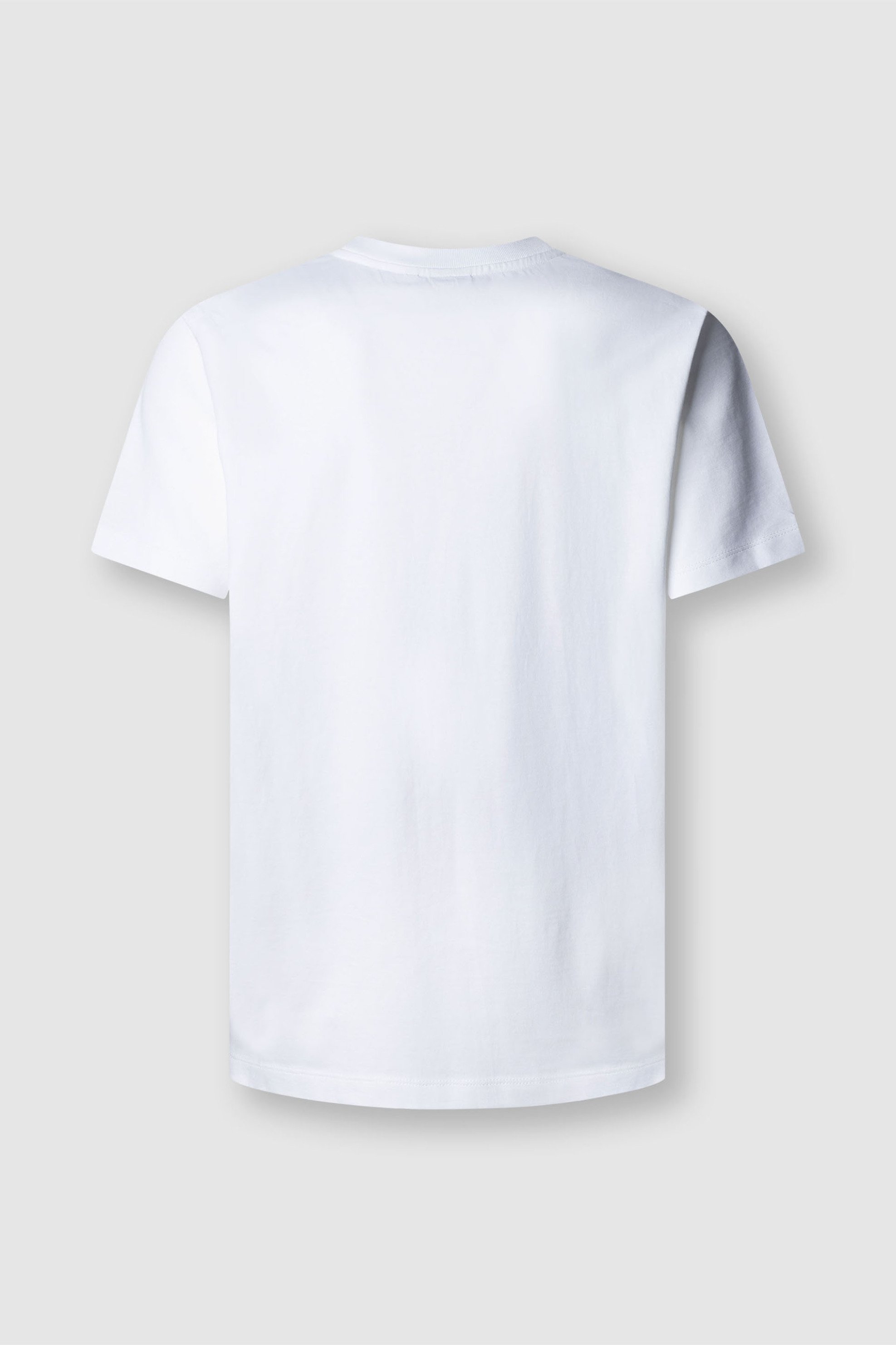 Pepe Jeans Ανδρικό T-Shirt Μονόχρωμο με Logo Print Fantasy - Pm5010292 Λευκό