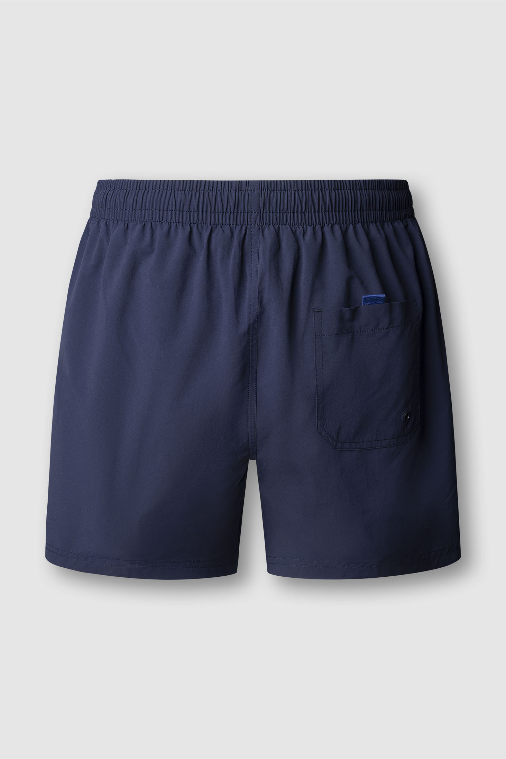 Pepe Jeans Ανδρικό Μαγιό Σορτς Μονόχρωμο με Contrast Logo Print Solid - Pmb100004 Μπλε Σκούρο