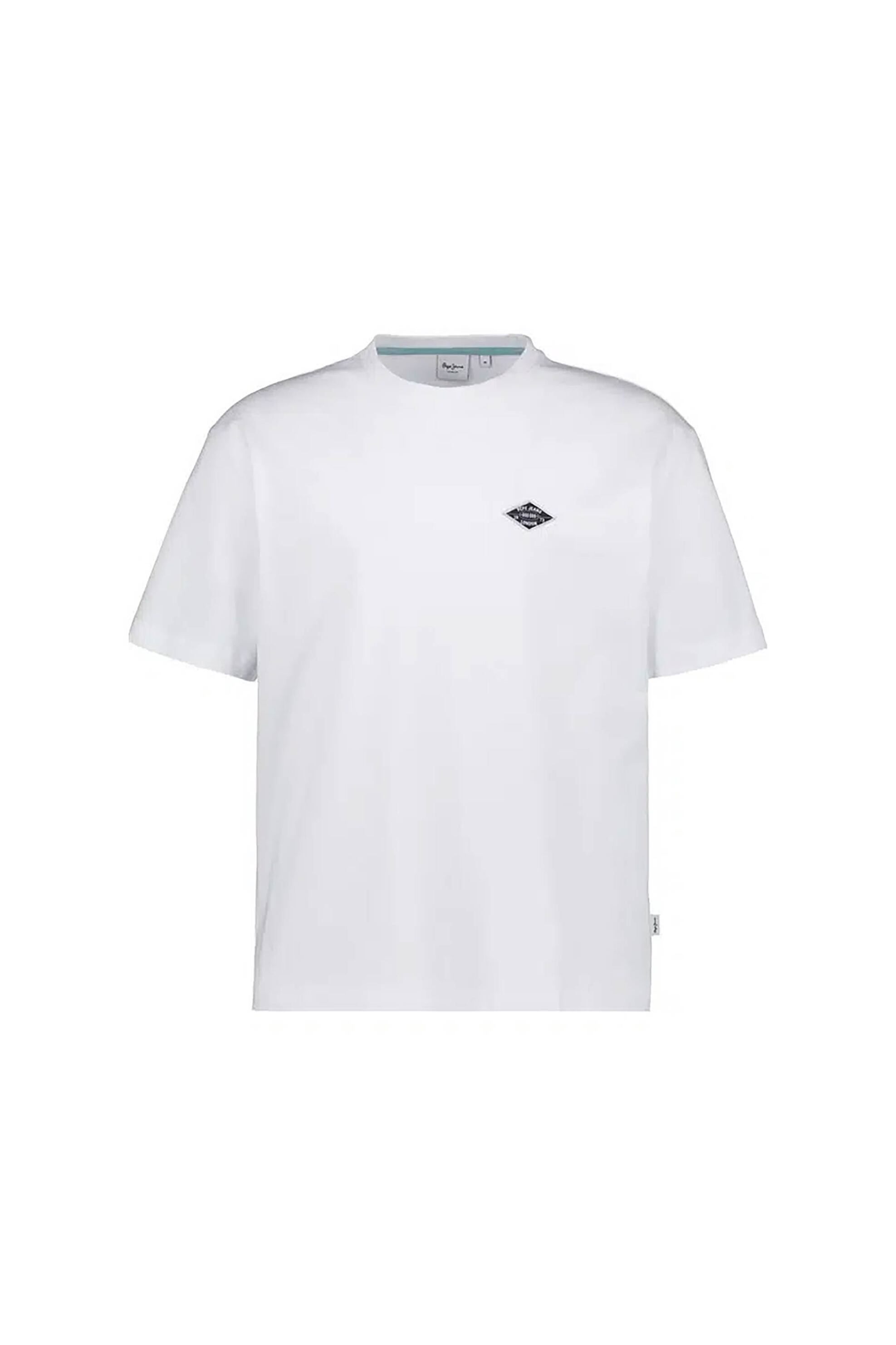 Pepe Jeans ανδρικό T-shirt με print Regular Fit "Job" - PM5010408 Λευκό