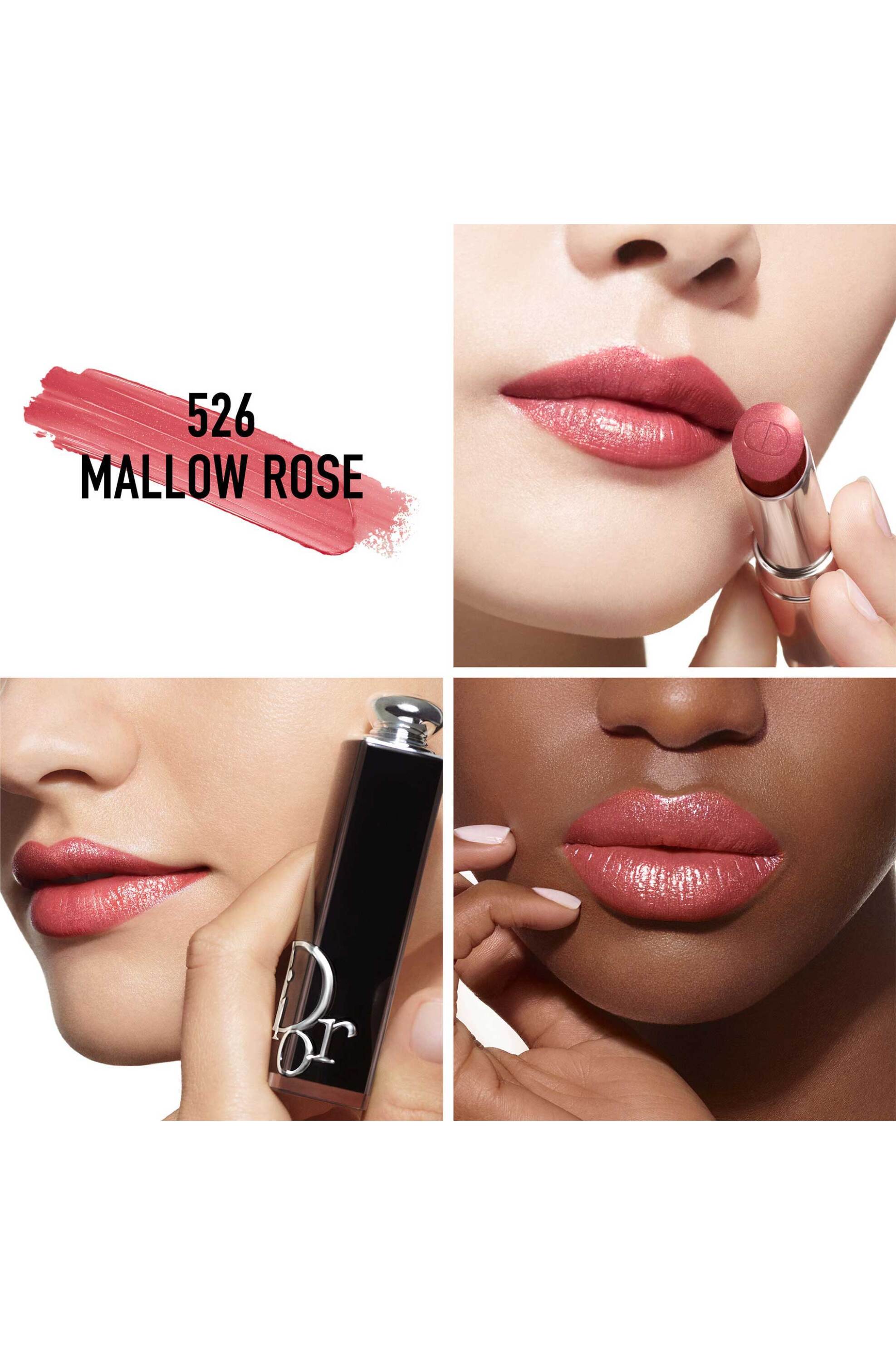 Diοr Addict - Shine Lipstick - 90% Natural Origin - Refillable 3,2 gr - C029100526 526 Mallow Rose φωτογραφία