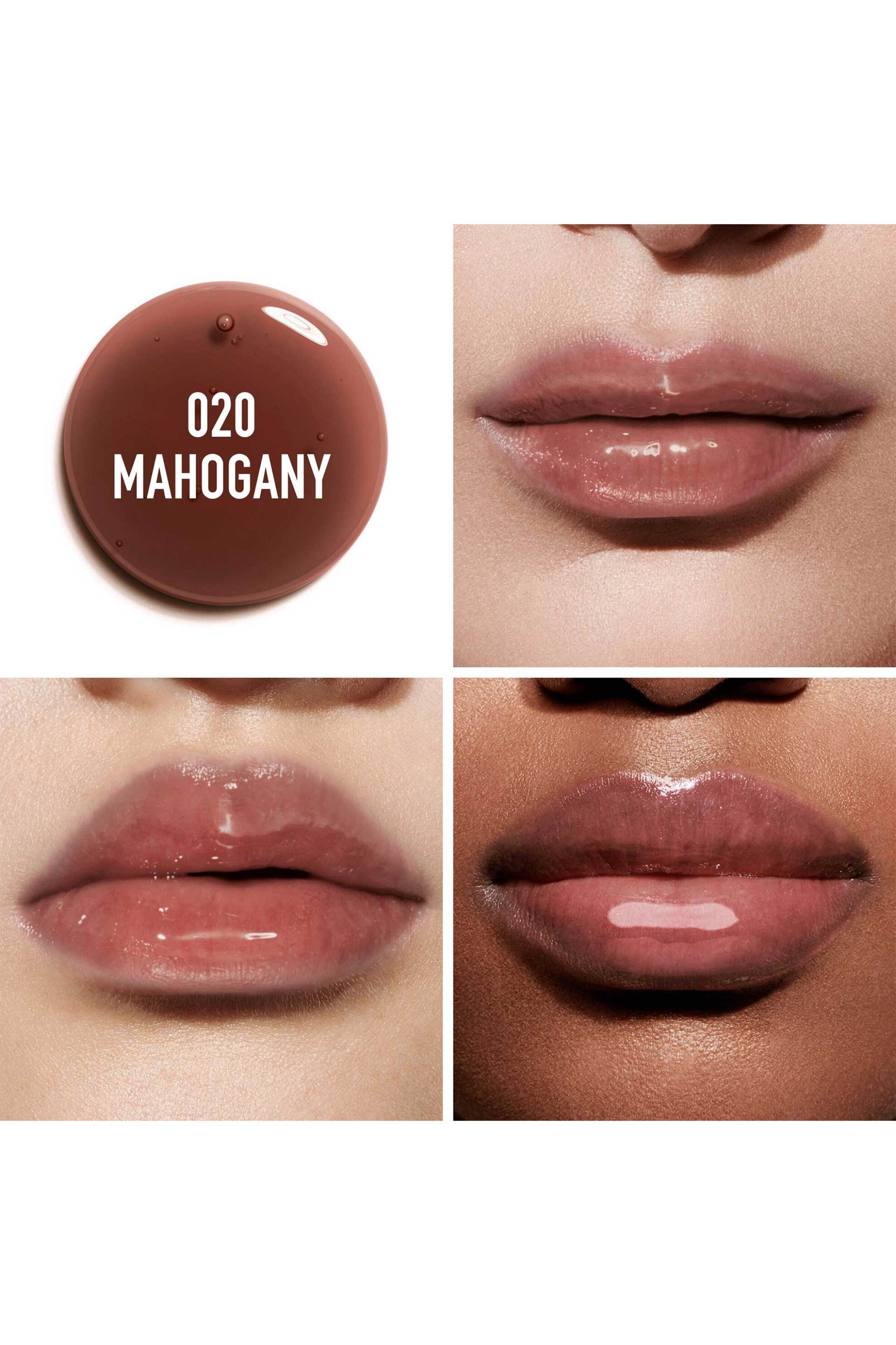 Diοr Lip Glow Oil Nourishing Glossy Lip Oil 6 ml - C012400020 020 Mahogany φωτογραφία