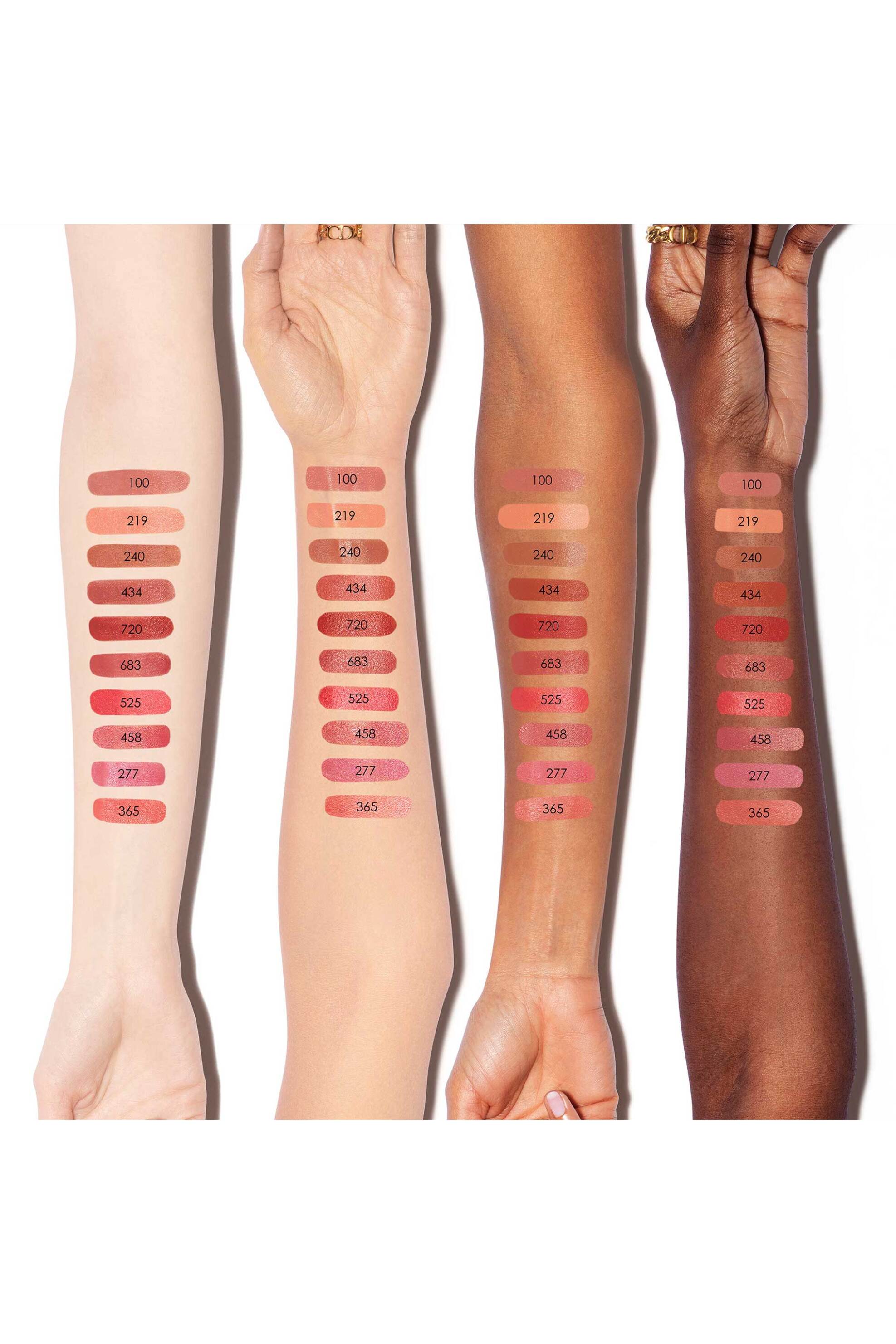 Dior Rouge Couture Color Lipstick - Velvet And Satin Finishes Hydrating Floral Lip Care 3 5 Gr 365 New World Satiny Finish