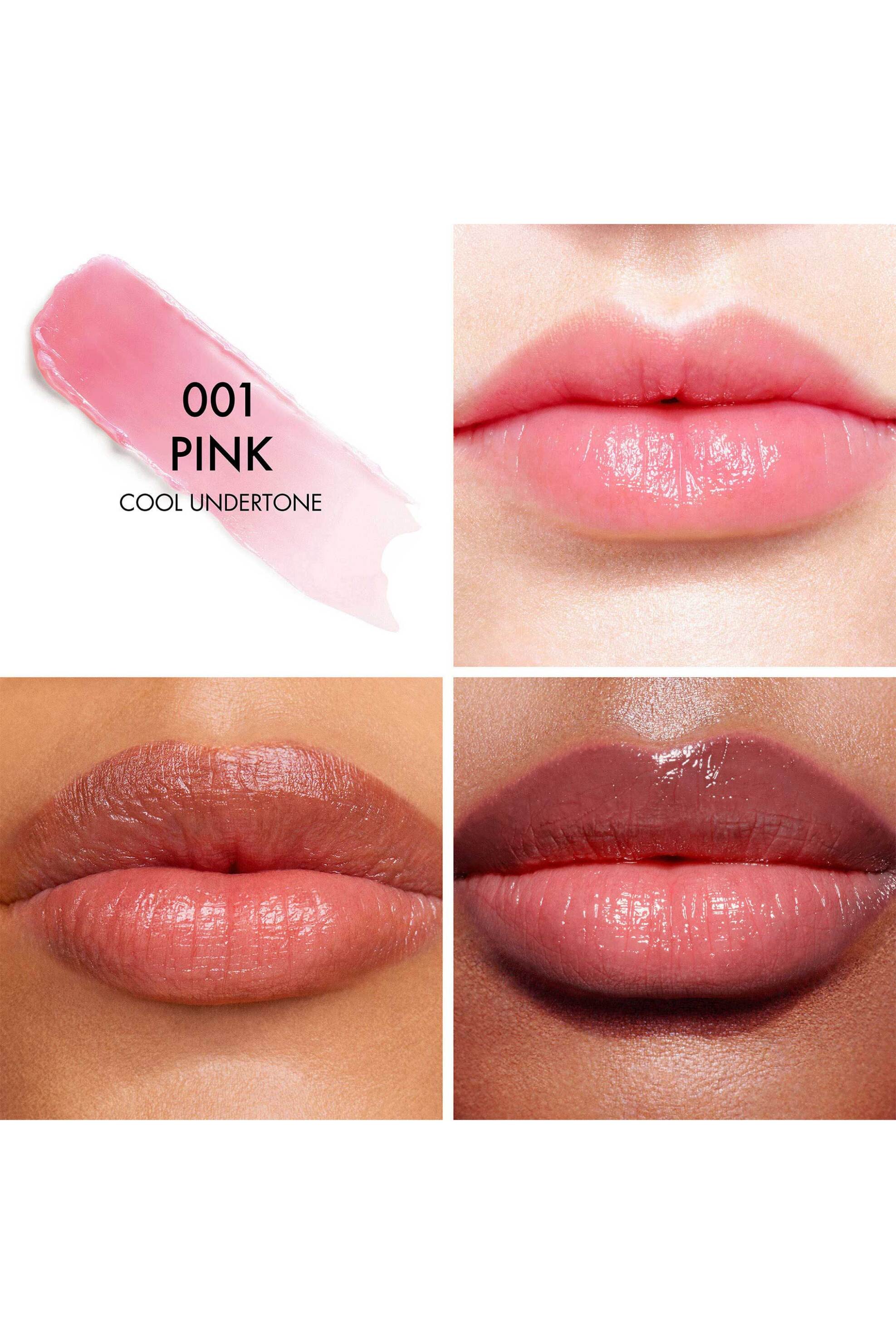 Dior Addict Lip Glow 48-Hour Hydrating Lip Balm - pH-Activated Color 3,2 gr - C045700001 001 Pink Cool Undertone φωτογραφία