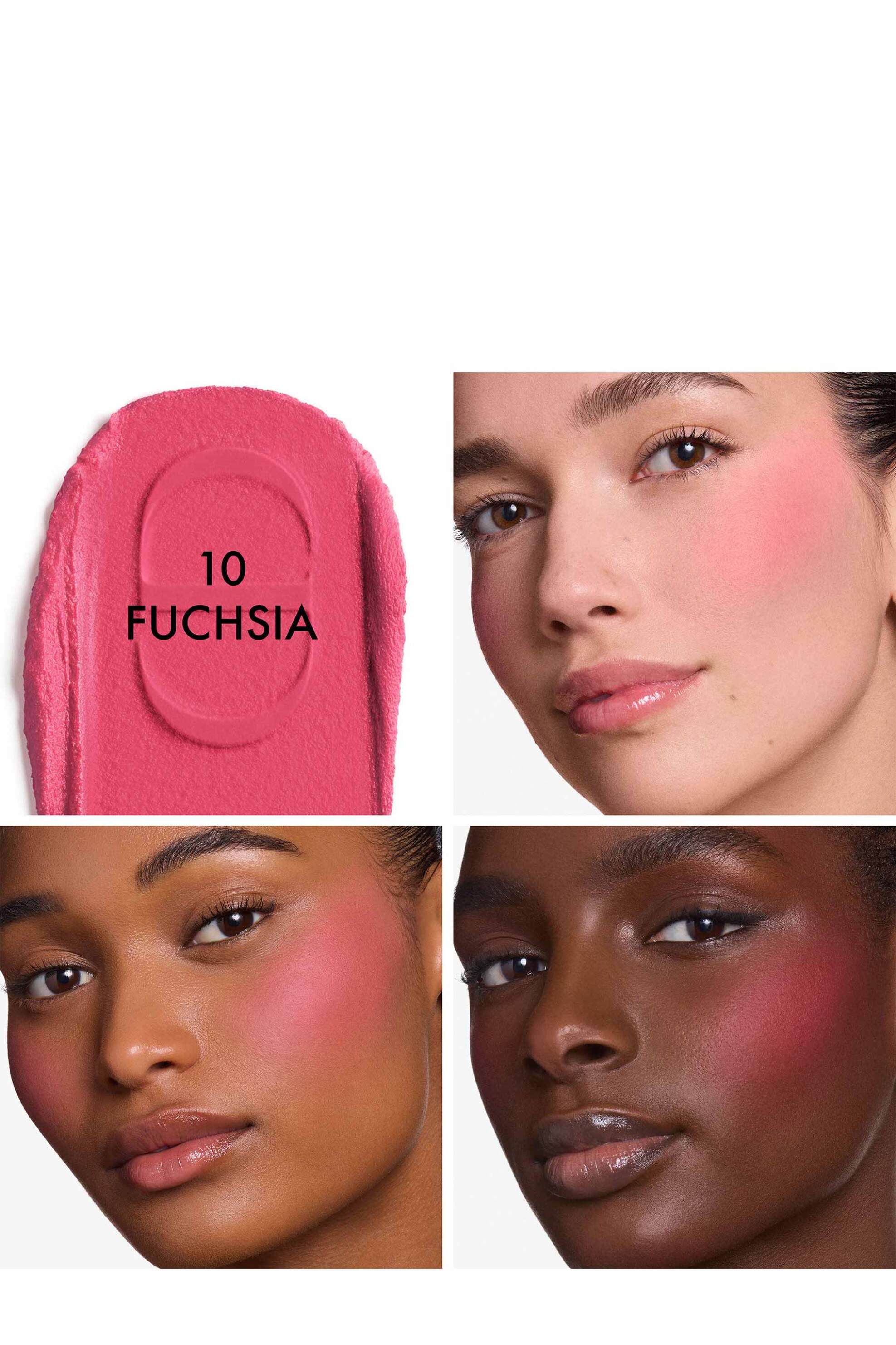Dior Forever Blush Soft Filter Whipped Liquid - Radiant Matte Finish 11 ML E000000435 10 Fuchsia