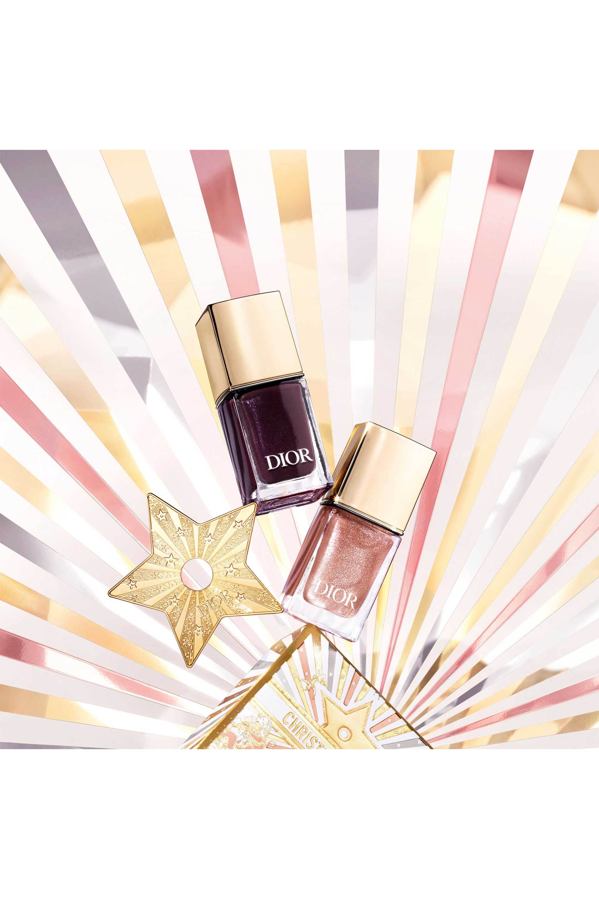 Dior Vernis - Limited Edition Nail Lacquer and Glittery Top Coat 10 ml - E000000953 124 Gold Circus φωτογραφία