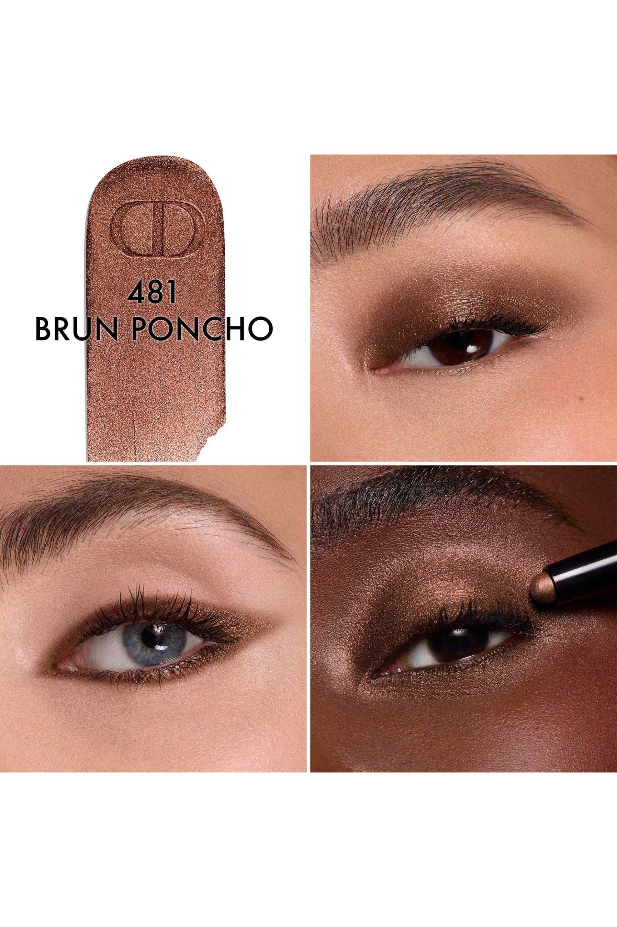 Dior Diorshow Flash Stick Ultra-Gliding Eyeshadow - Waterproof 1 6 Gr E000001326 481 Brun Poncho