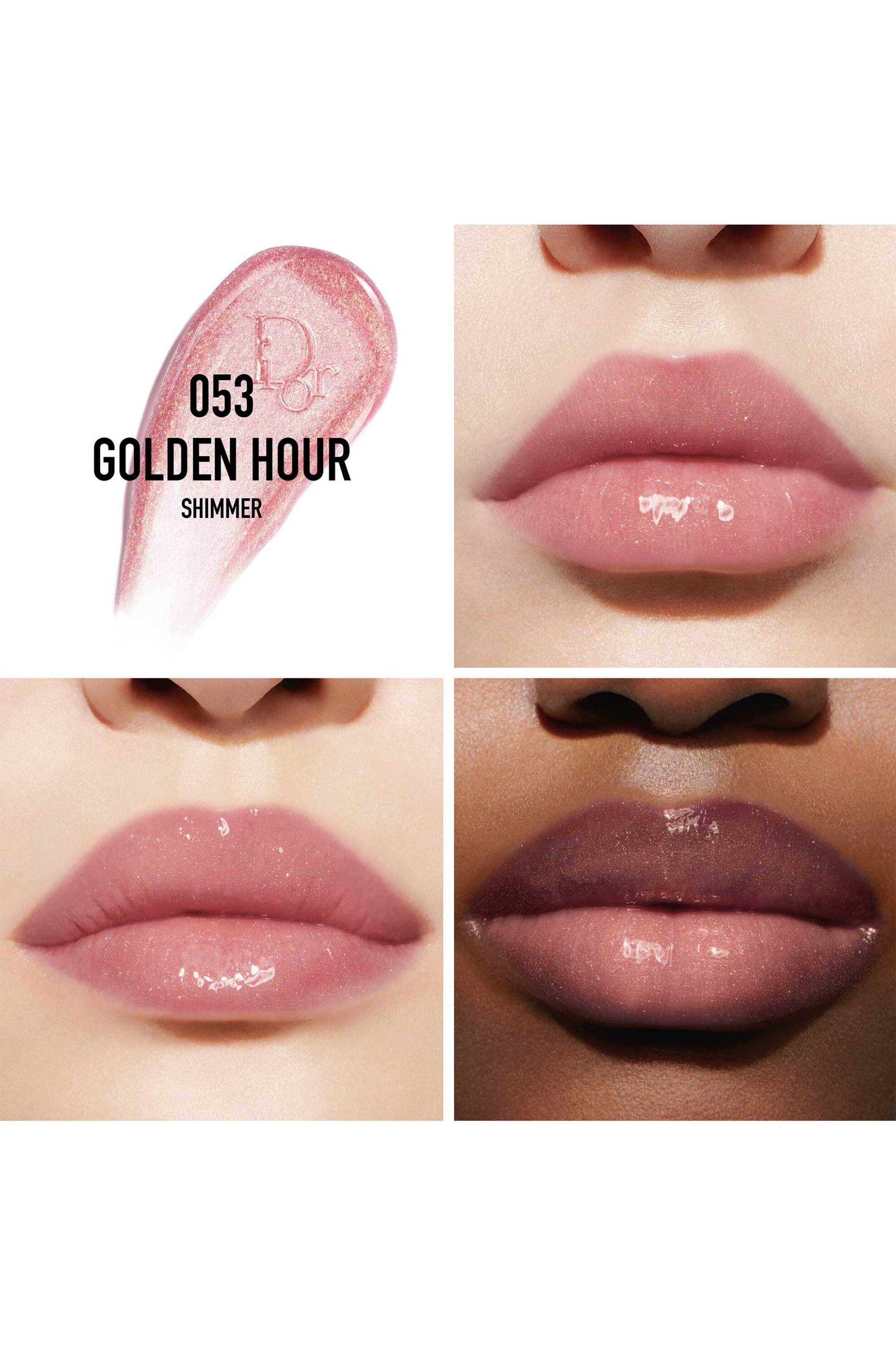 Dior Addict Lip Maximizer Plumping Gloss - Hydration And Volume Effect Instant Long Term 6 ML E000001667 053 Golden Hour