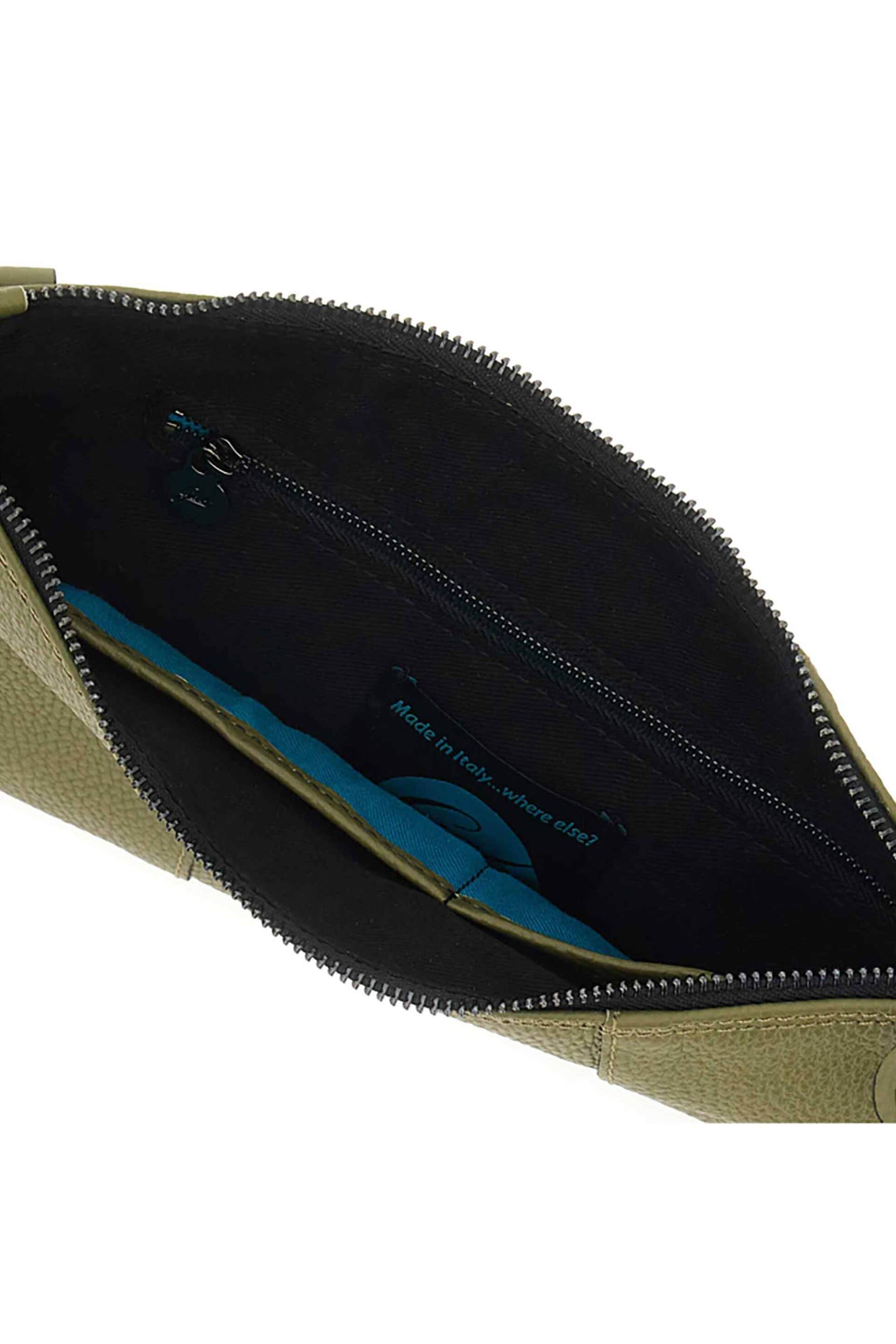 GABS Gabs γυναικεία δερμάτινη τσάντα crossbody μονόχρωμη με μεταλλικό λογότυπο "Beyonce M" - G000040T2X2428 Πράσινο - 4