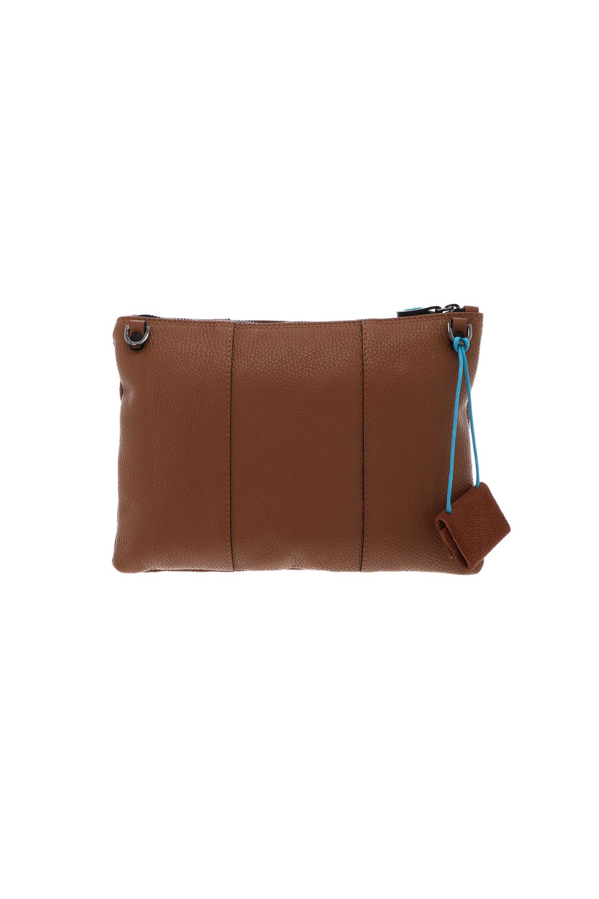 GABS Gabs γυναικεία δερμάτινη τσάντα crossbody μονόχρωμη με μεταλλικό λογότυπο "Beyonce M" - G000040T2X2428 Καμηλό - 3