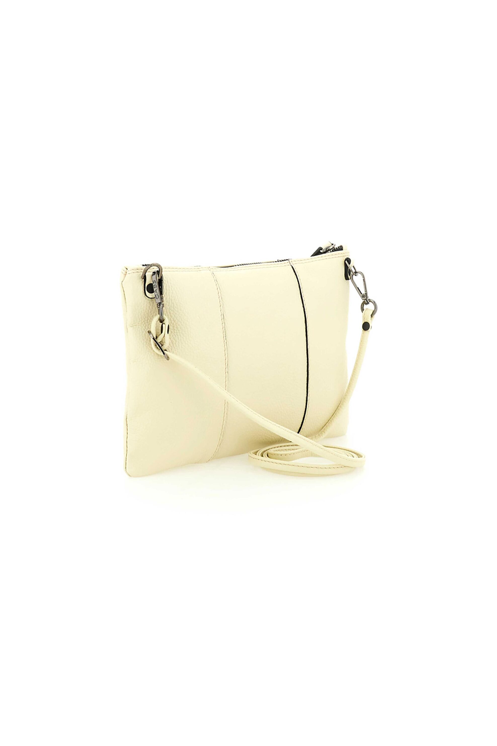 GABS Gabs γυναικεία δερμάτινη τσάντα crossbody μονόχρωμη με μεταλλικό λογότυπο "Beyonce M" - G000040T2X2428 Μπεζ - 3
