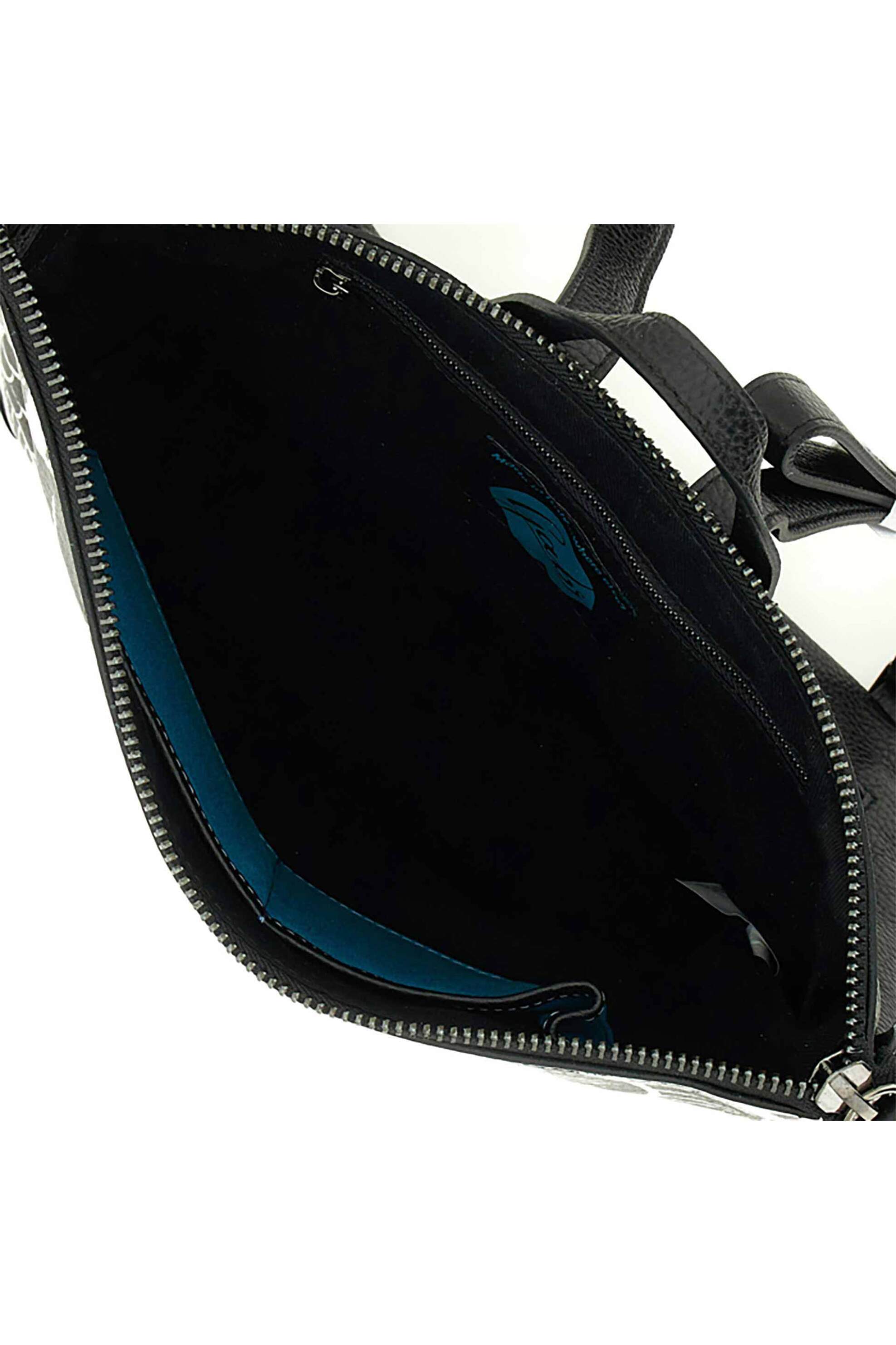 GABS Gabs γυναικείο δερμάτινο backpack με all-over print "Lolita M" - G007070T2X2361 Ασπρόμαυρο - 4