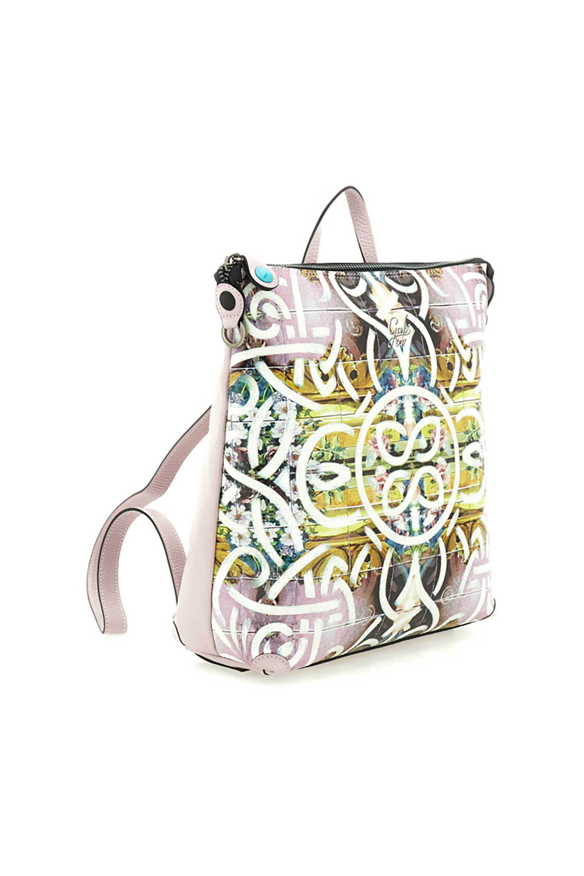 GABS Gabs γυναικείο δερμάτινο backpack με all-over print "Lolita M" - G007070T2X2361 Σάπιο Μήλο - 2