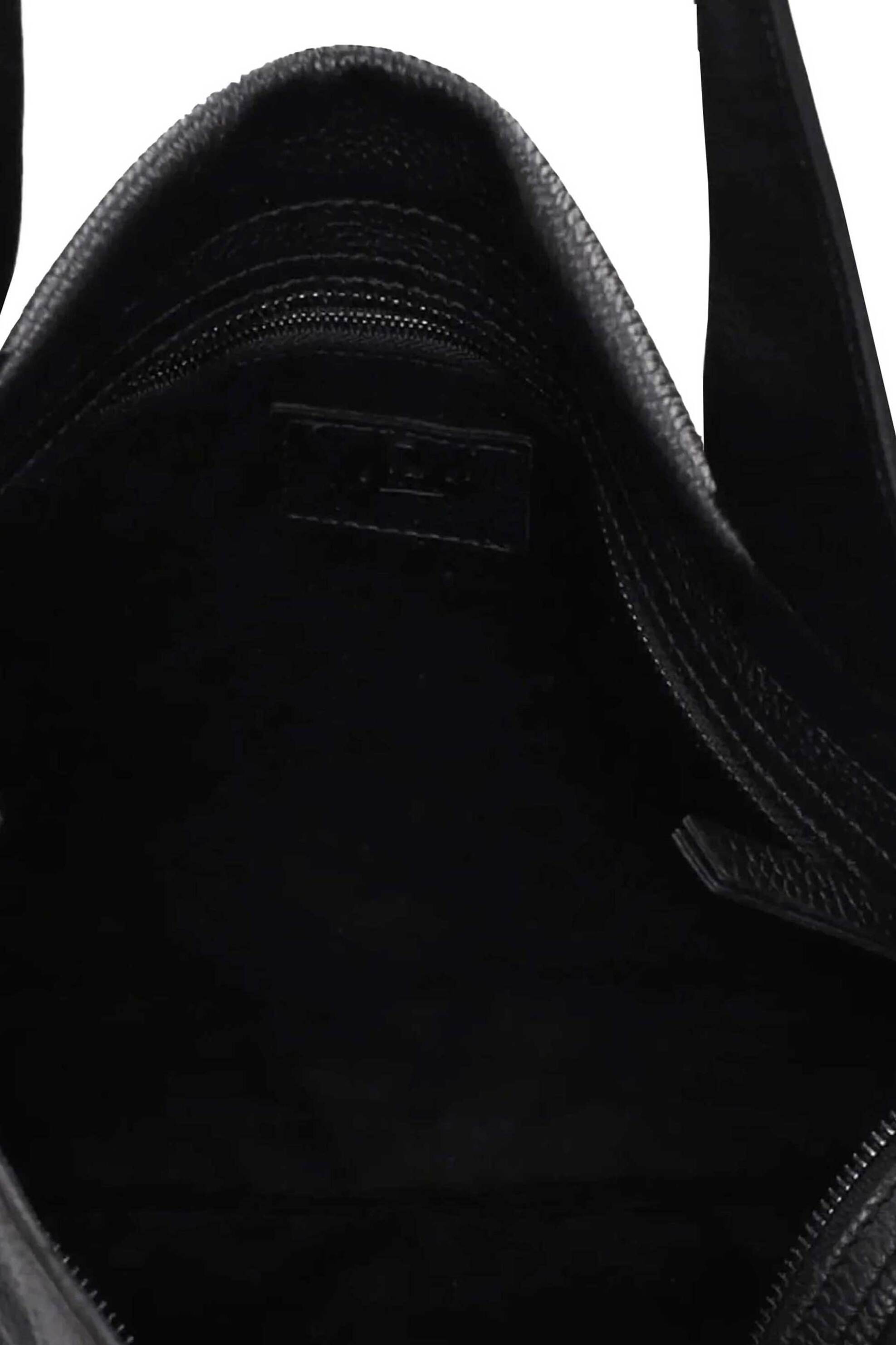 GABS Gabs γυναικεία shopper bag μονόχρωμη με ανάγλυφο λογότυπο "Zeynep L" - G012130T3X2428 Μαύρο - 3